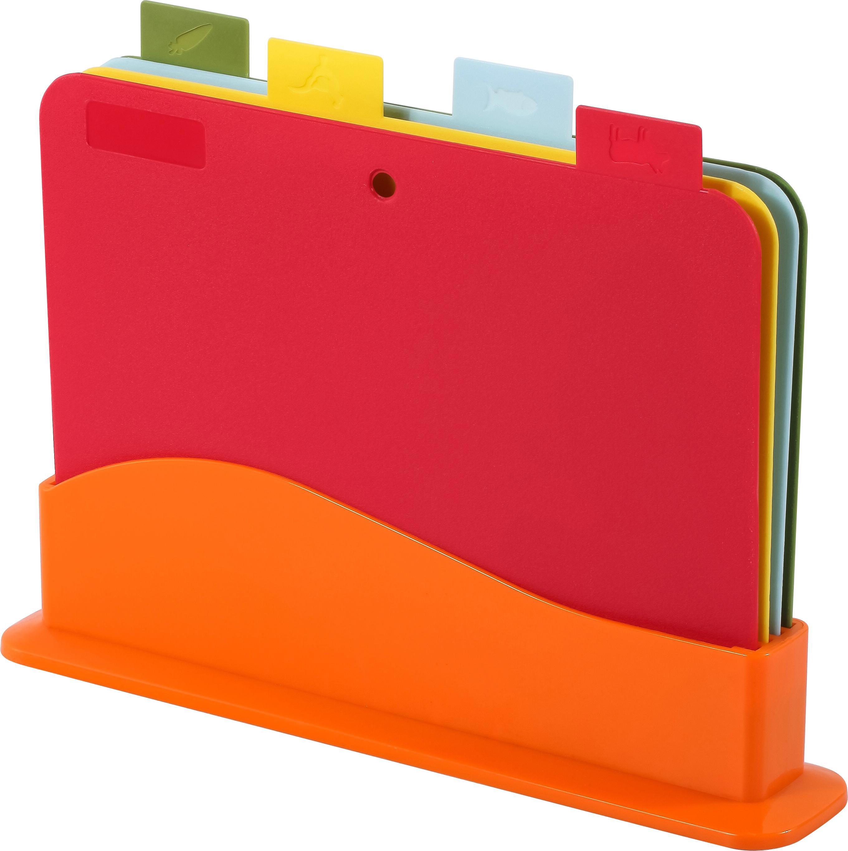 Изображение товара Набор разделочных досок на подставке Mallony DIVO 4 шт пластик разноцветный