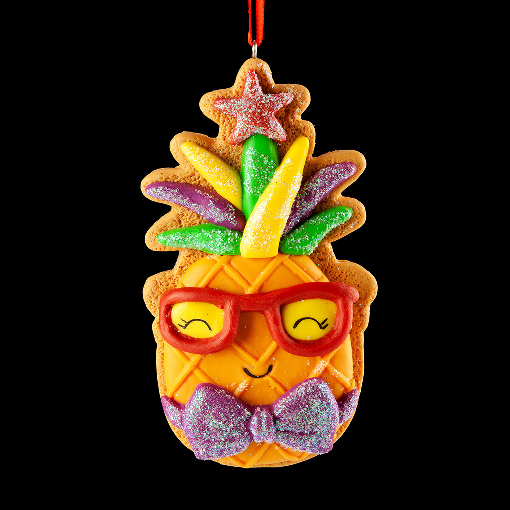 Изображение товара Ёлочная игрушка ErichKrause Decor 50919 разноцветный пряник 9x2см 1шт