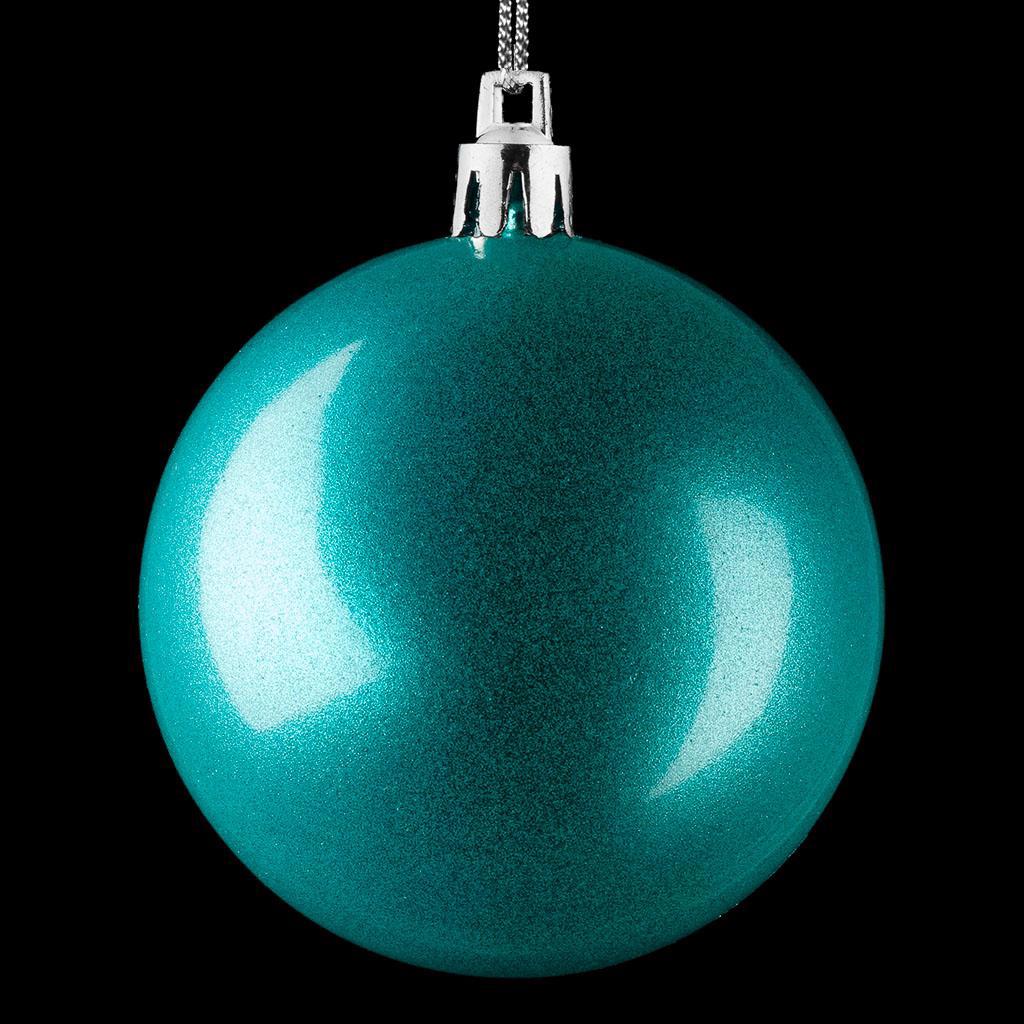 Изображение товара Ёлочная игрушка ErichKrause® Decor 46830, 7x7см 1шт Бирюзовый