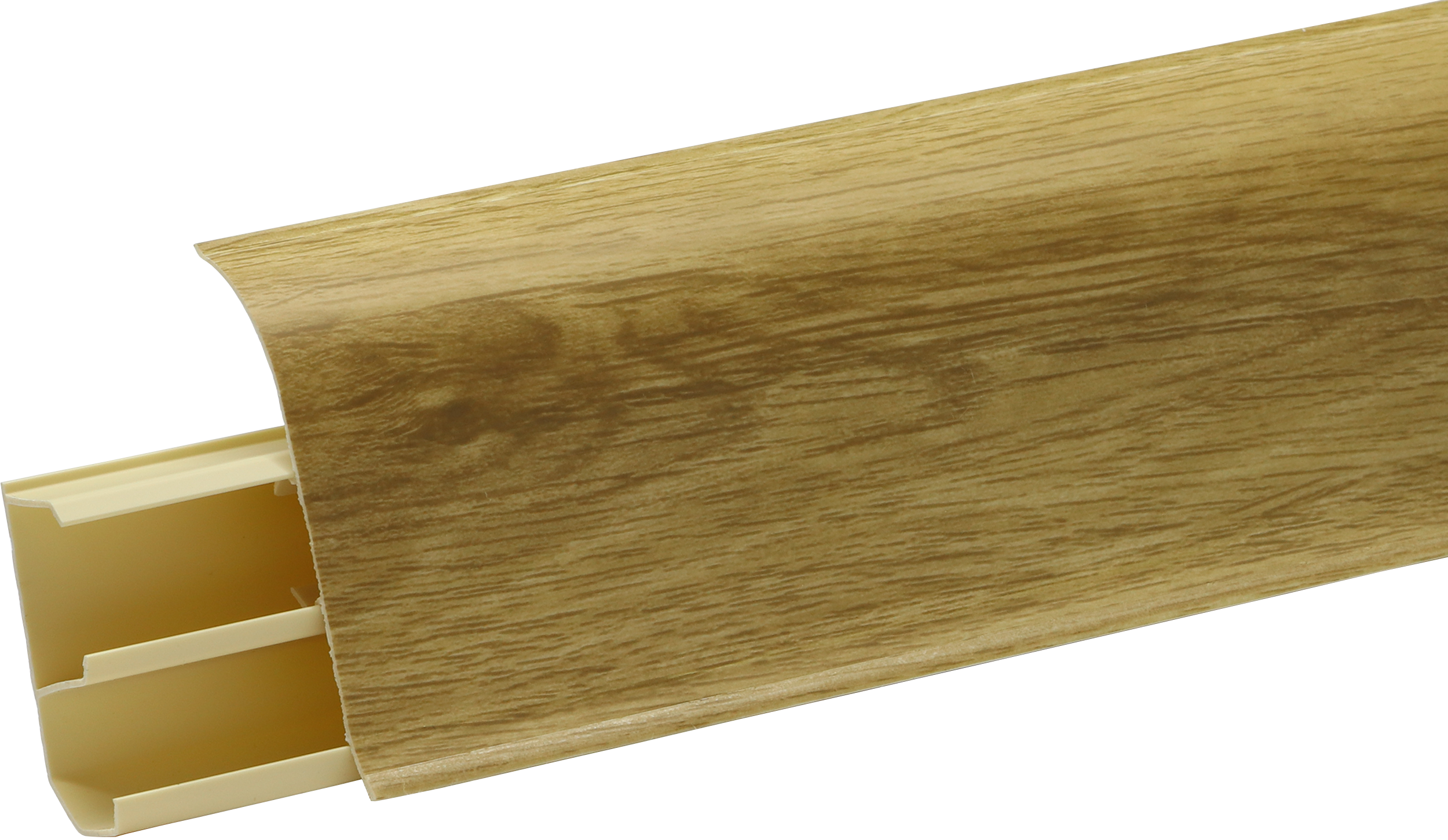 Плинтус напольный Artens ПВХ Дуб Байкал 7 см 2.2 м