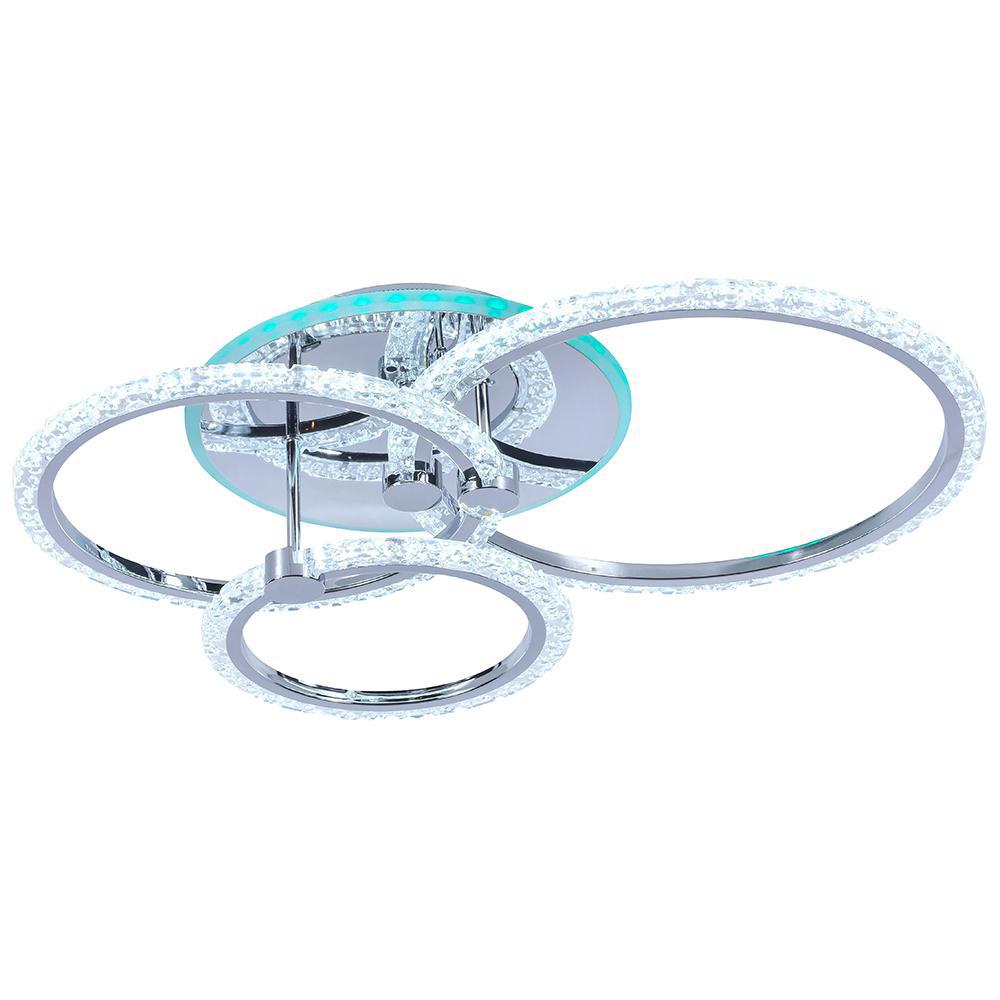 Изображение товара Светодиодная люстра Profit Light 18027/3 CHR 90W+7W RGB,