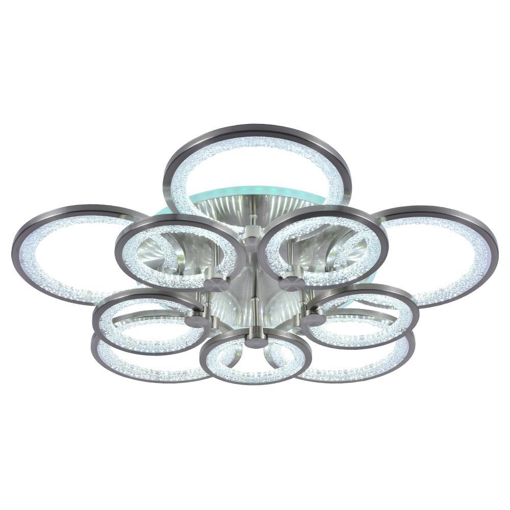 Изображение товара Светодиодная люстра Profit Light 8002/5+5 NKL 240W+11W RGB современный дизайн