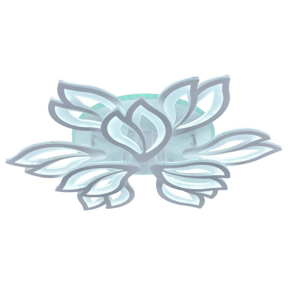 Изображение товара Светодиодная люстра Profit Light 8004/6+3 RGB белая современная потолочная лампа