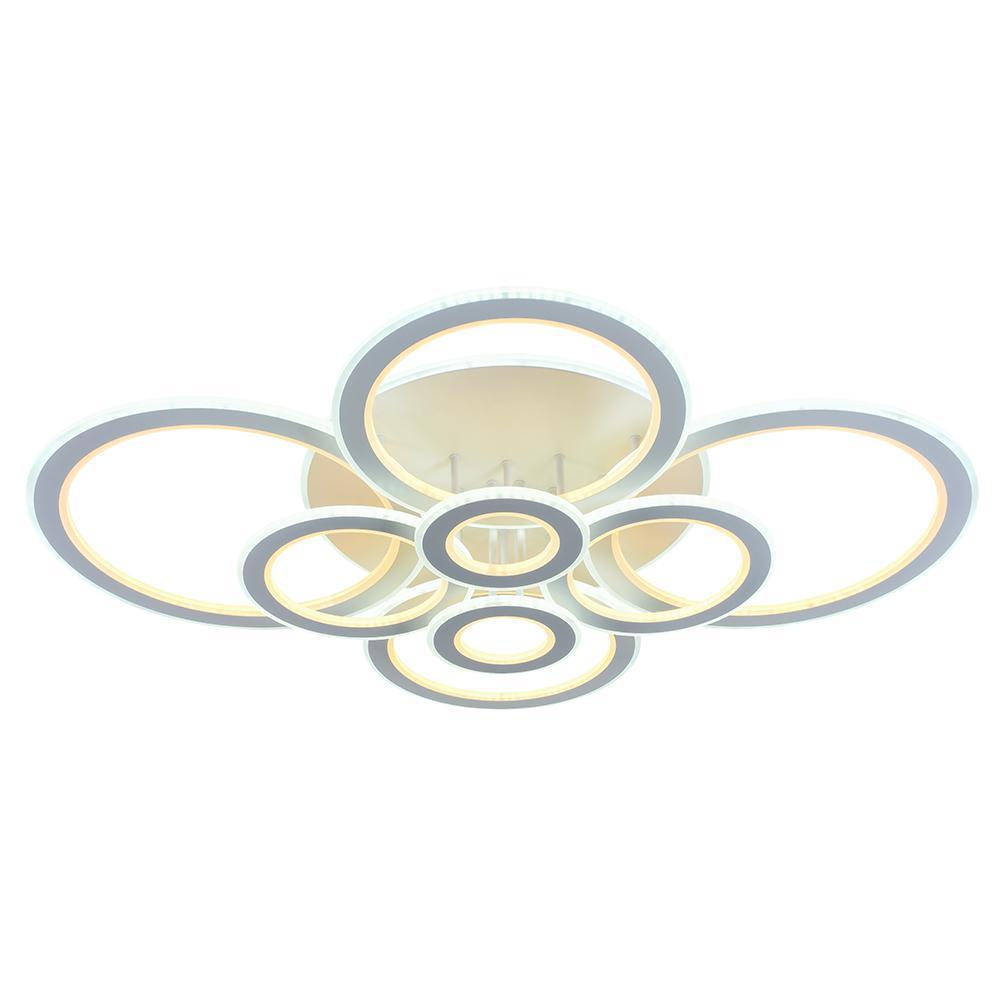 Изображение товара Светодиодная люстра 8005/8 WHT Profit Light современная потолочная люстра с пультом и регулируемой 