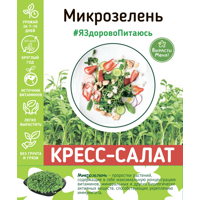 Изображение товара Набор для выращивания микрозелени кресс-салата