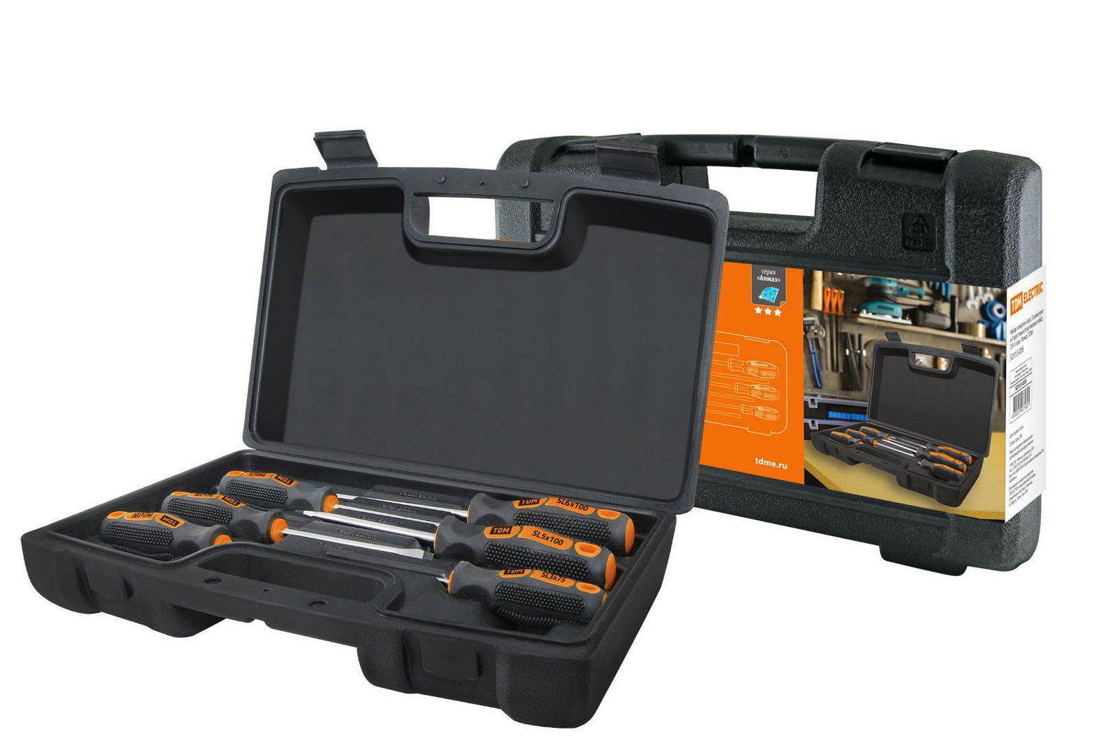 Изображение товара Набор отверток TDM Electric Алмаз SQ1013-0205, 6 шт