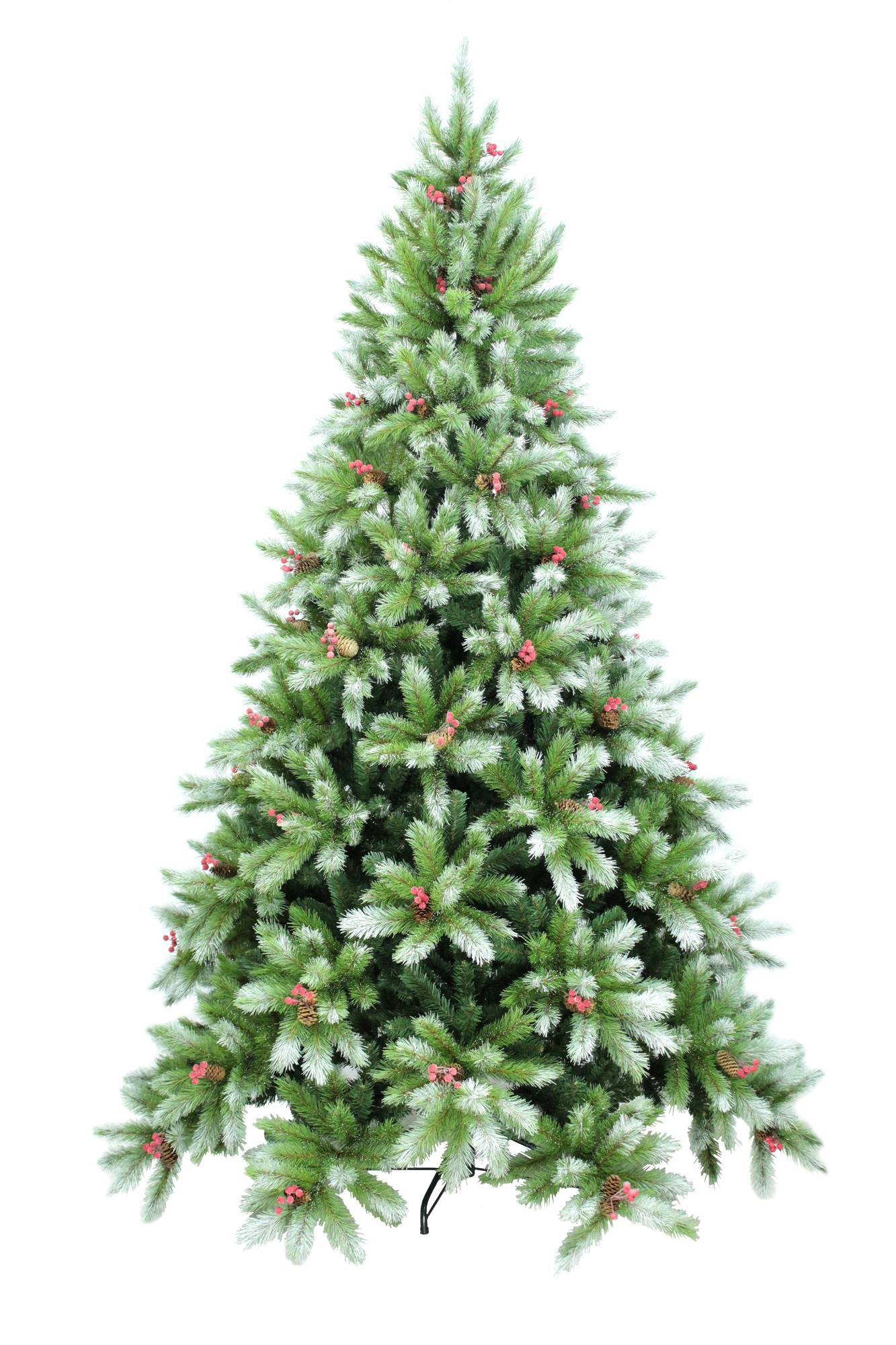 Изображение товара Ель новогодняя искусственная 190 см Морозная с заснеженной отделкой