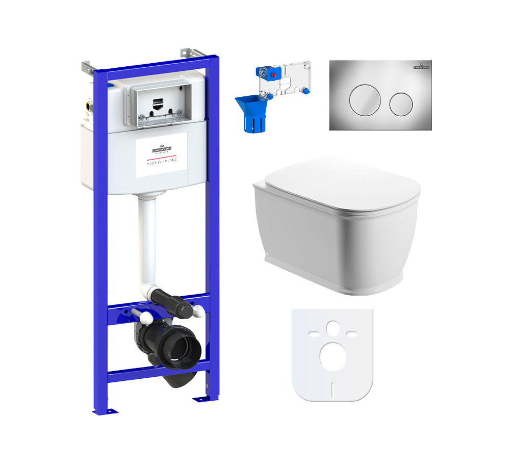 Изображение товара Комплект инсталляции с унитазом Lavinia Boho Bell Pro Rimless 87040042