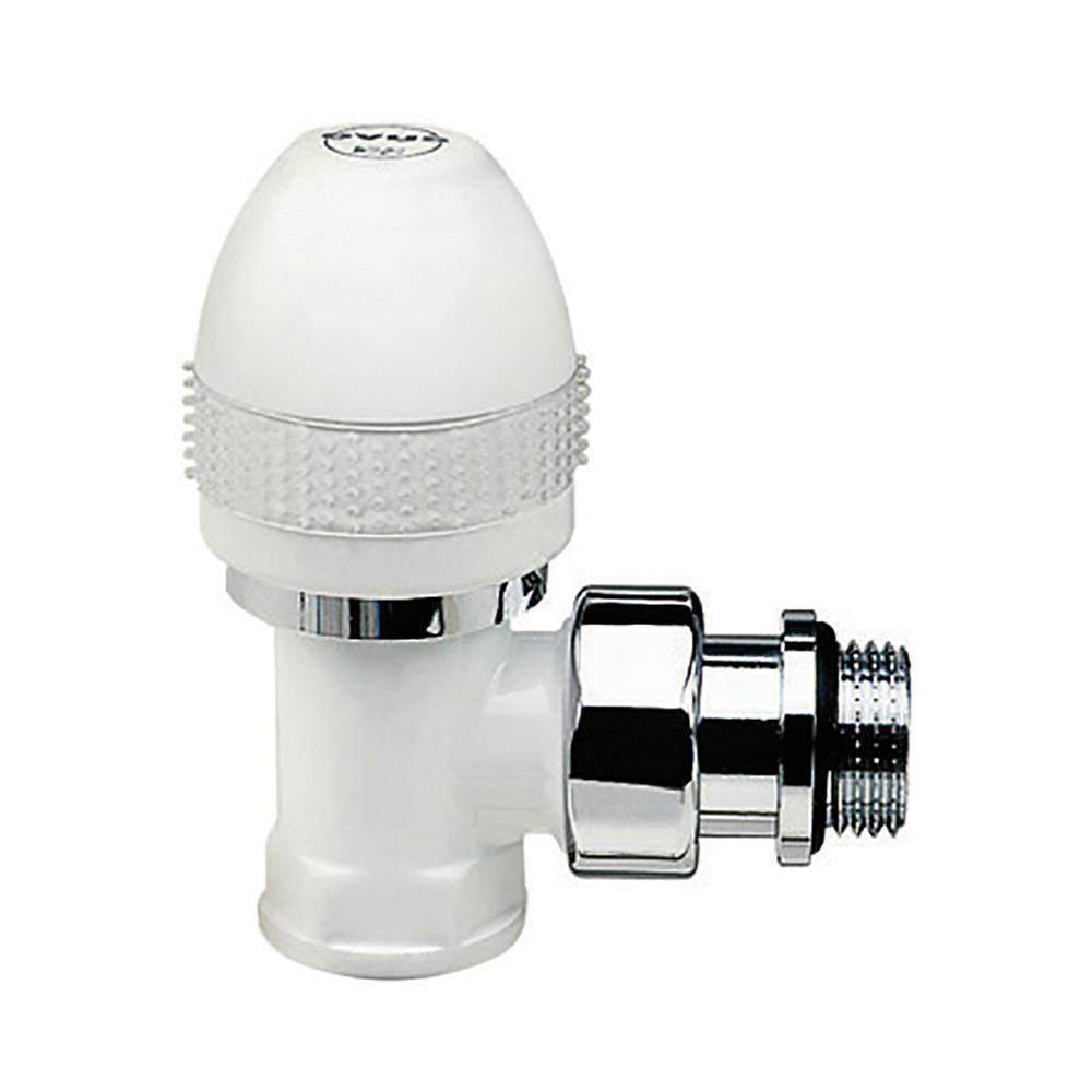 Изображение товара Вентиль регулирующий угловой SR Rubinetterie Ovus 1/2" белый