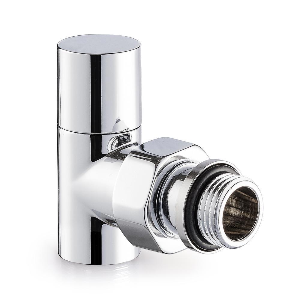 Изображение товара Вентиль регулирующий угловой SR Rubinetterie Tondera Light ручной 1/2" цвет хром