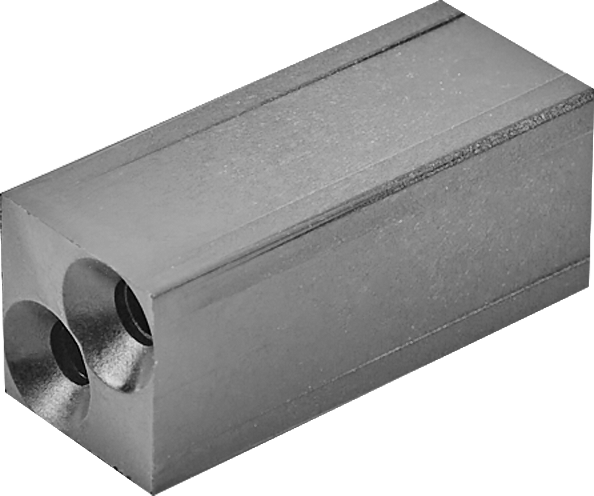 Коннектор 1 для профиля Лофт пластик черный