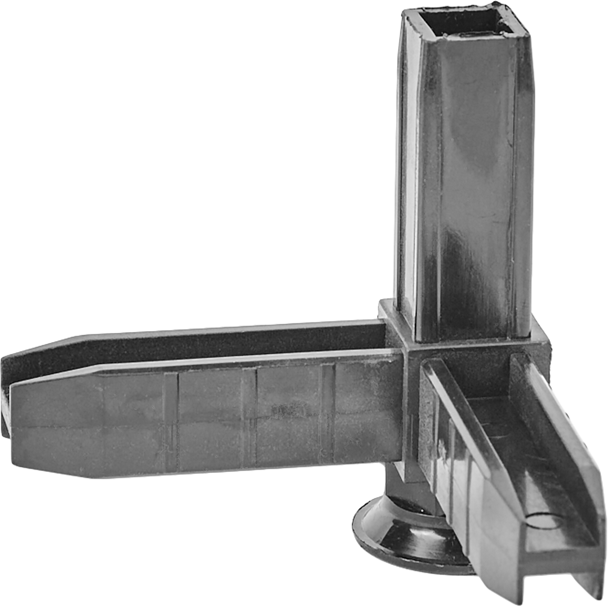 Коннектор 3 Лофт с регулируемой опорой пластик черный