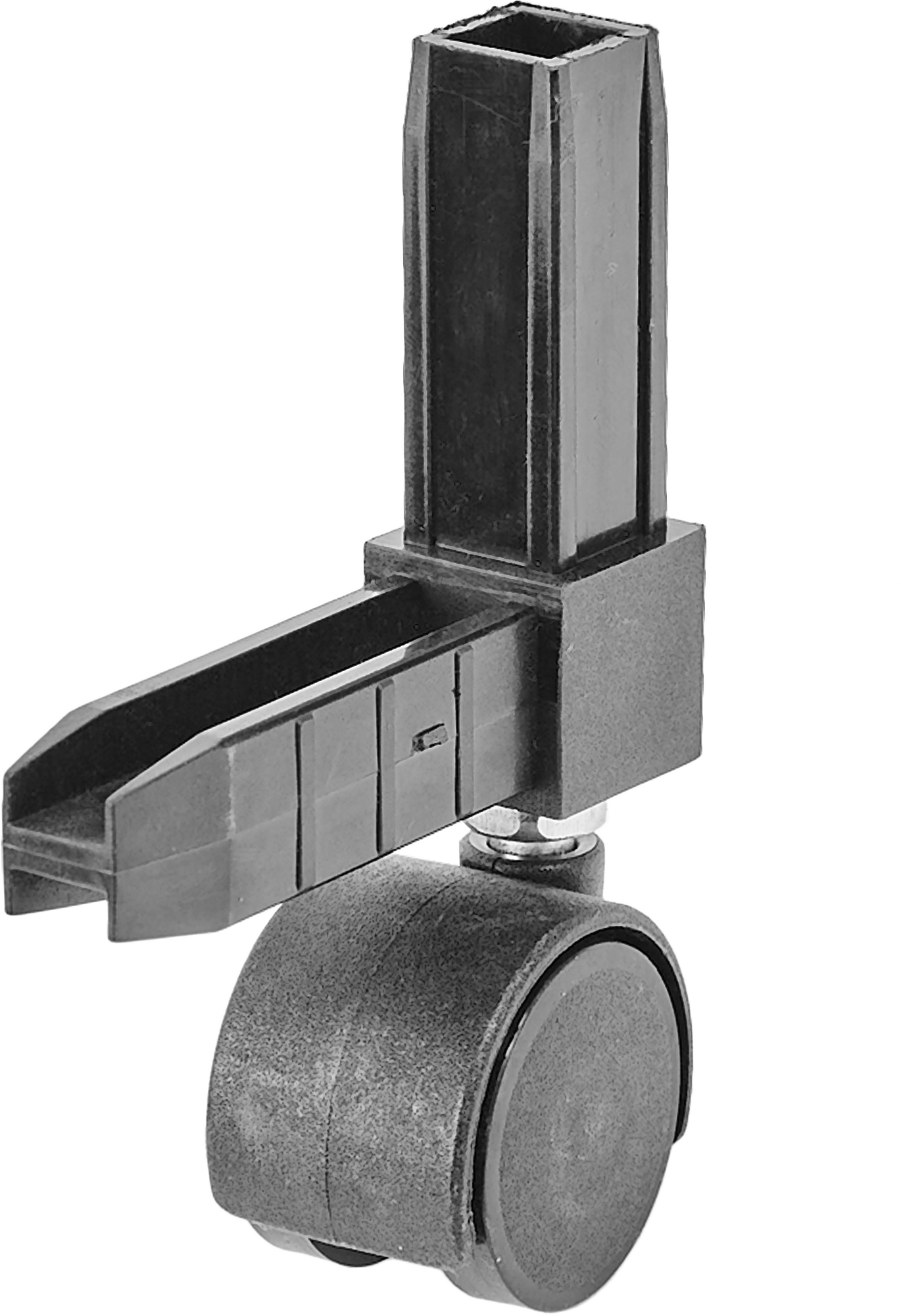 Коннектор 2 Лофт с колесной опорой черный