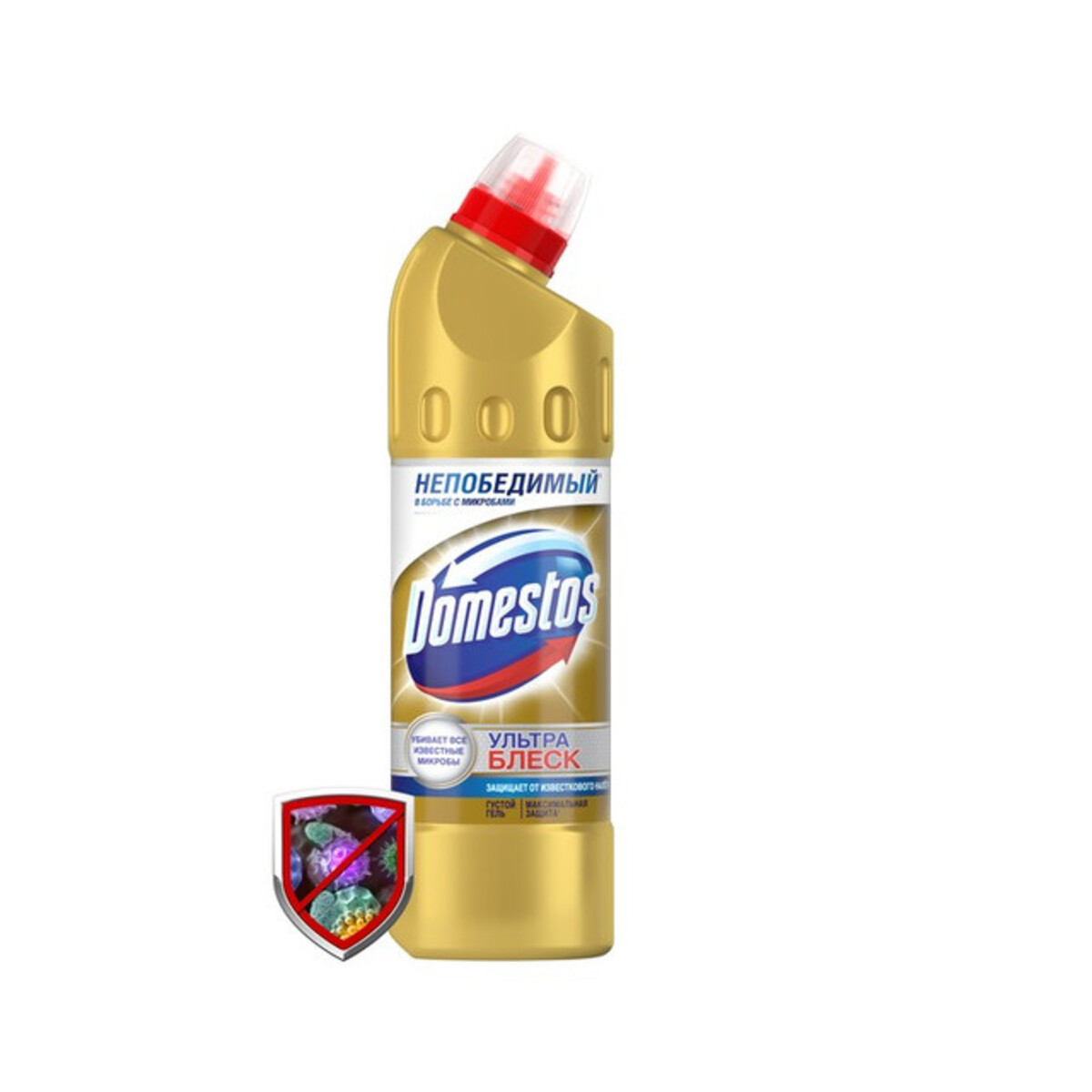 Изображение товара Средство для очищения Domestos Ультра блеск 500 мл Изображение товара Средство для очищения Domestos Ультра блеск 500 мл