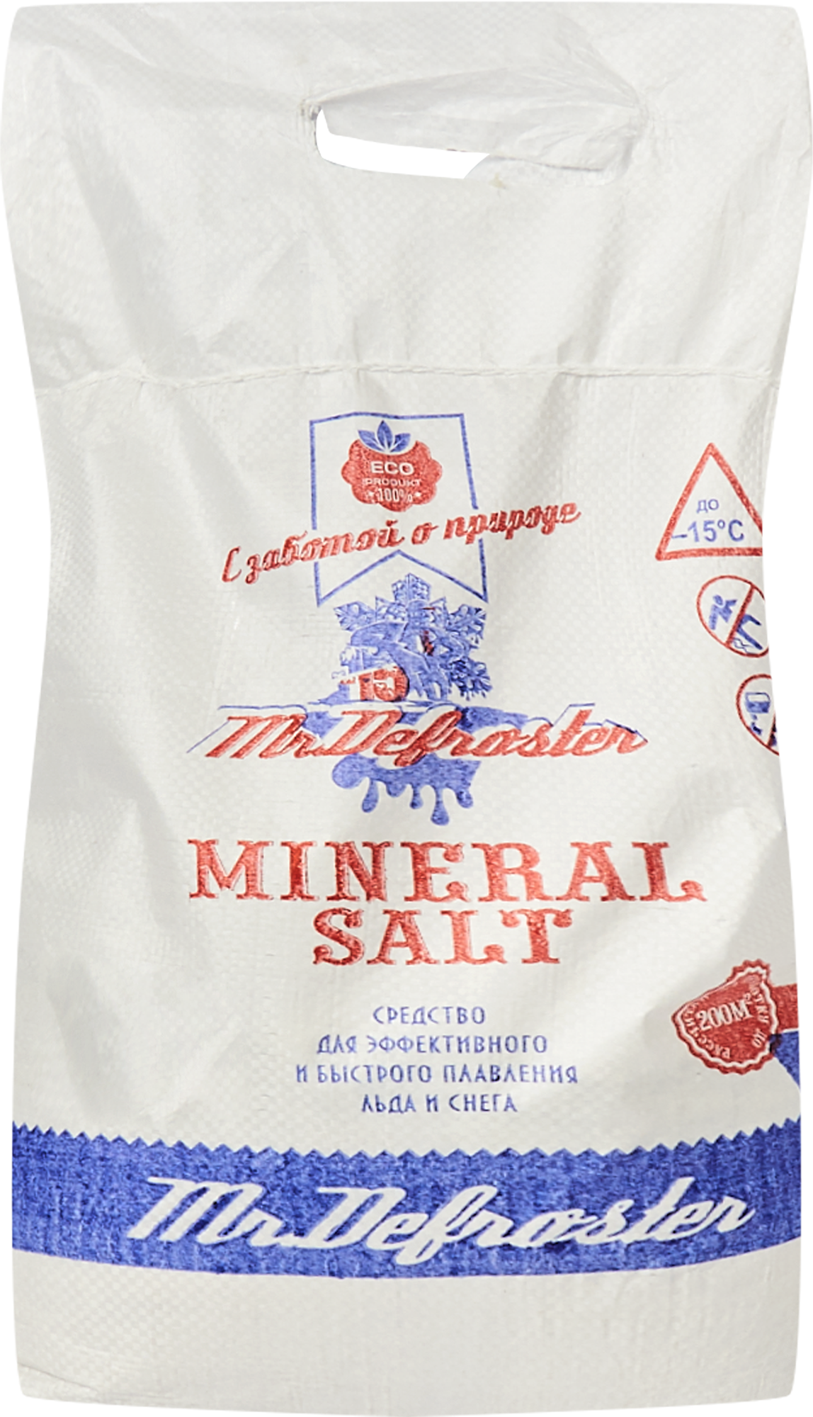 Изображение товара Средство для плавления льда Минеральная соль 10 кг