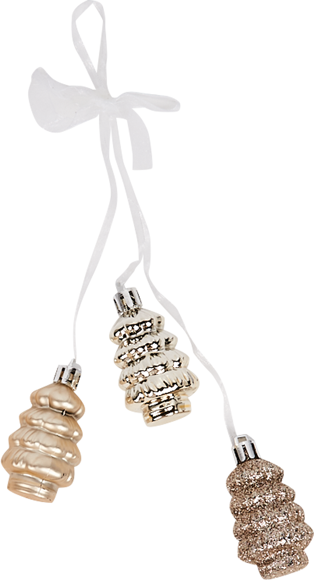 Изображение товара Елочное украшение «Шишки» 30 см золотой