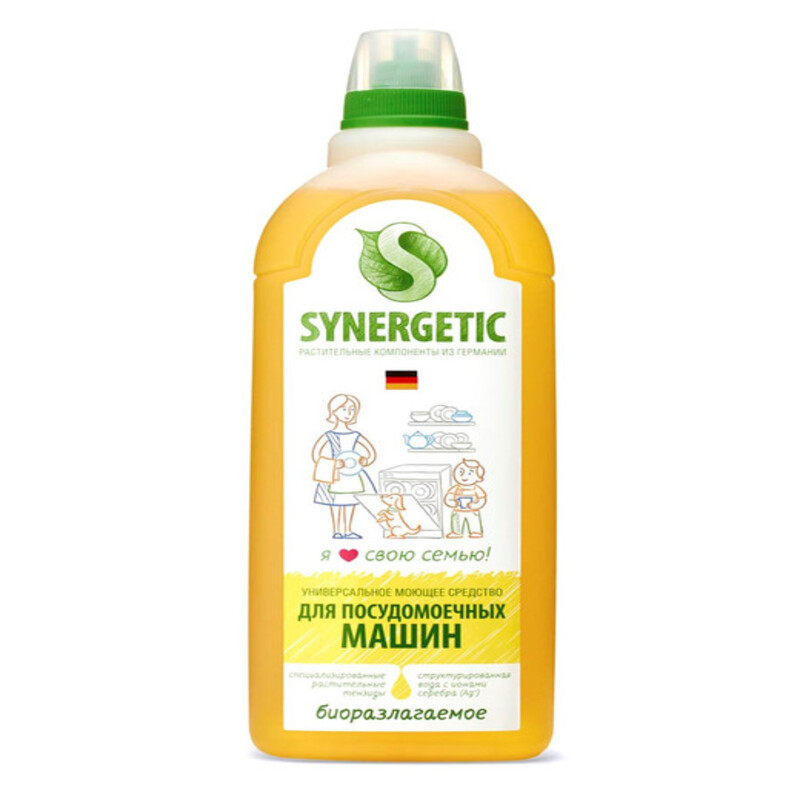Изображение товара Средство моющее Synergetic PRO для посудомоечных машин 1 л Изображение товара Средство моющее Synergetic PRO для посудомоечных машин 1 л