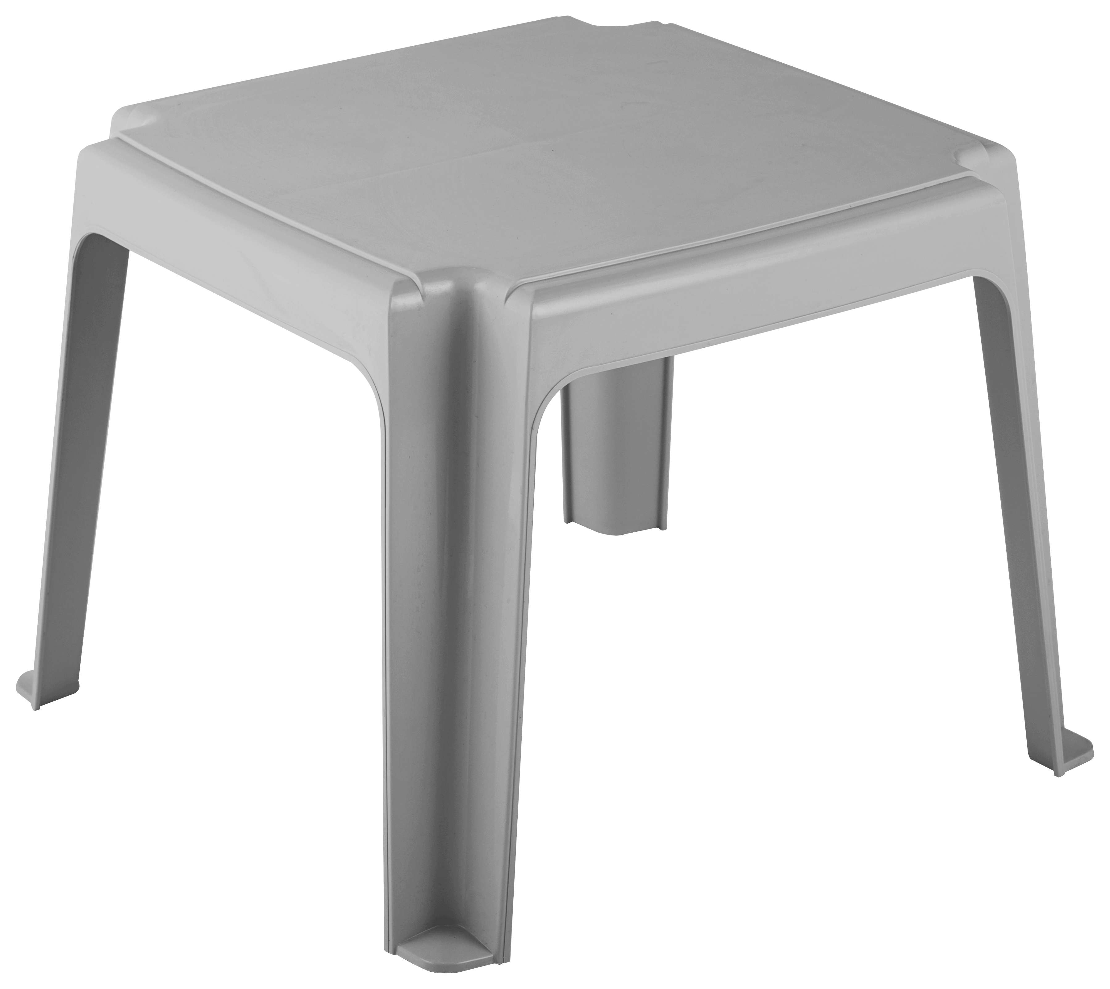 Изображение товара Складной садовый стол Элластик-пласт 45x45x38 см серый