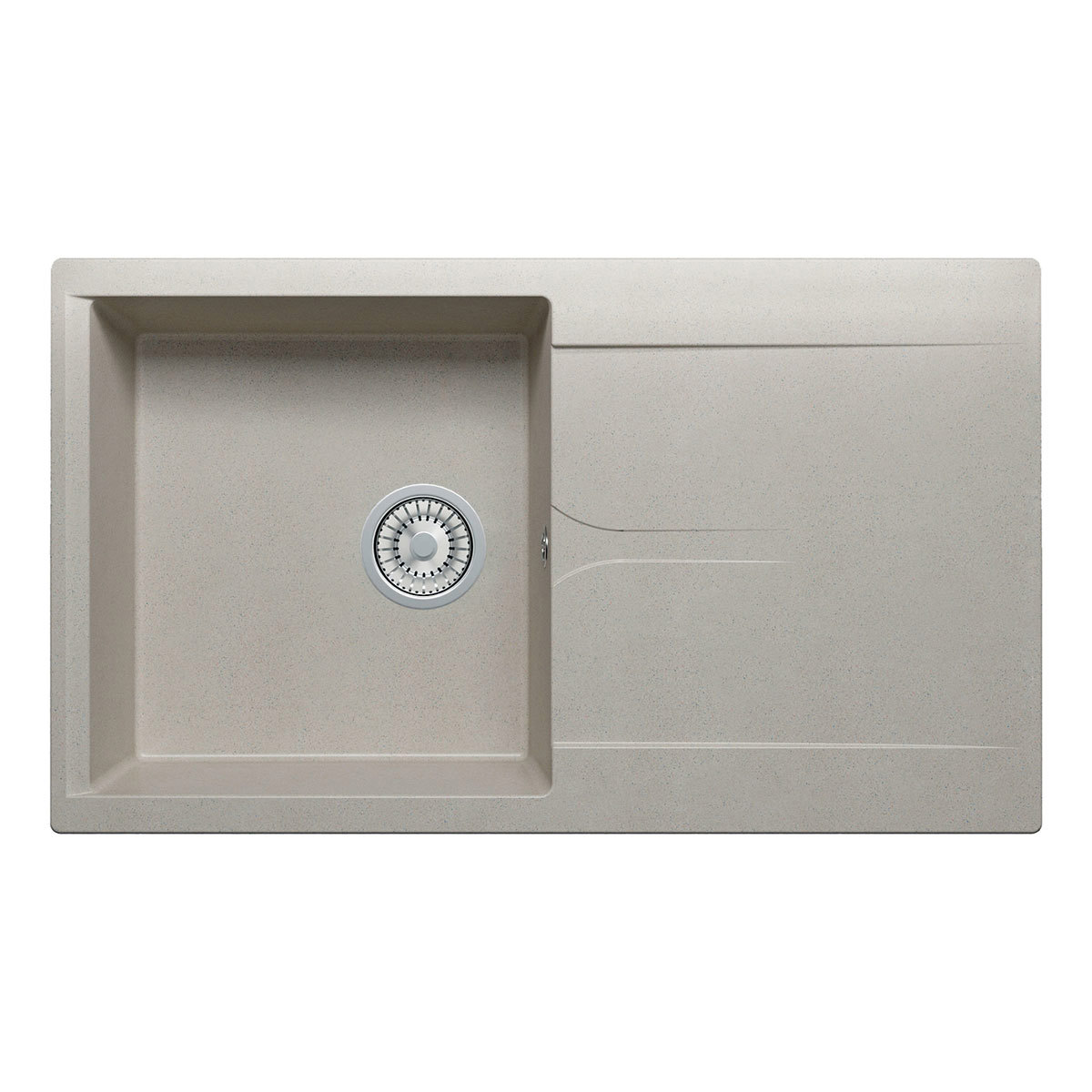 Изображение товара Мойка кухонная прямоугольная POLYGRAN Gals-860 из искусственного камня