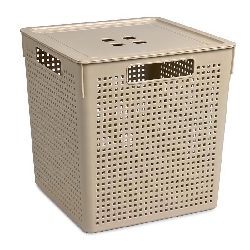 Изображение товара Корзина для хранения VIOLET серия Лофт 29.4x29.4x30 см из полипропилена