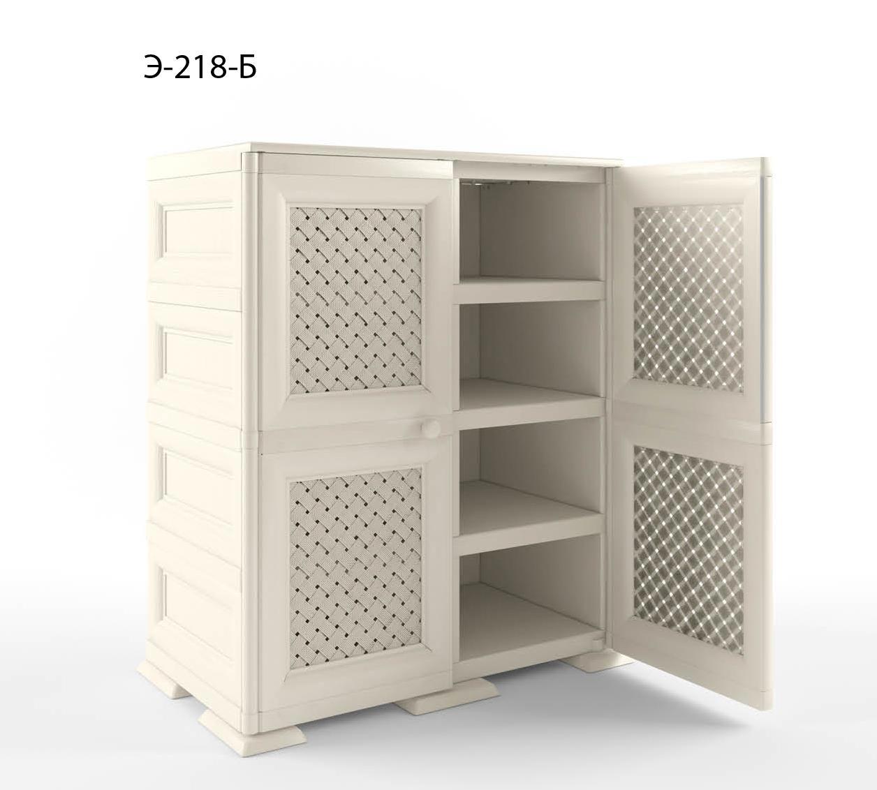 Изображение товара Шкаф садовый Элластик-Пласт Уют Э-218 Б 780х420х935мм