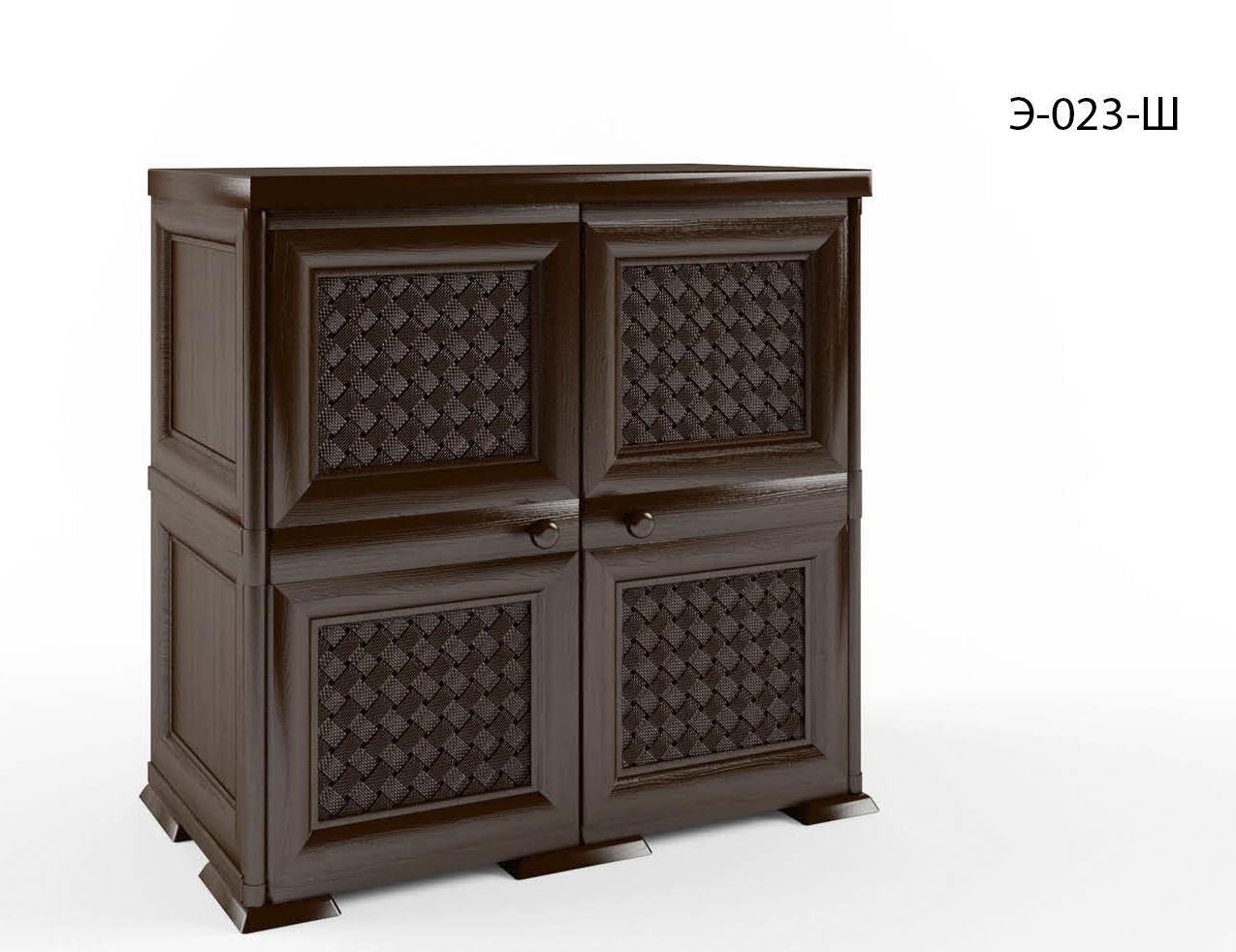 Изображение товара Садовый шкаф Элластик-Пласт Уют Э-023 Ш 810х420х835 мм из полипропилена