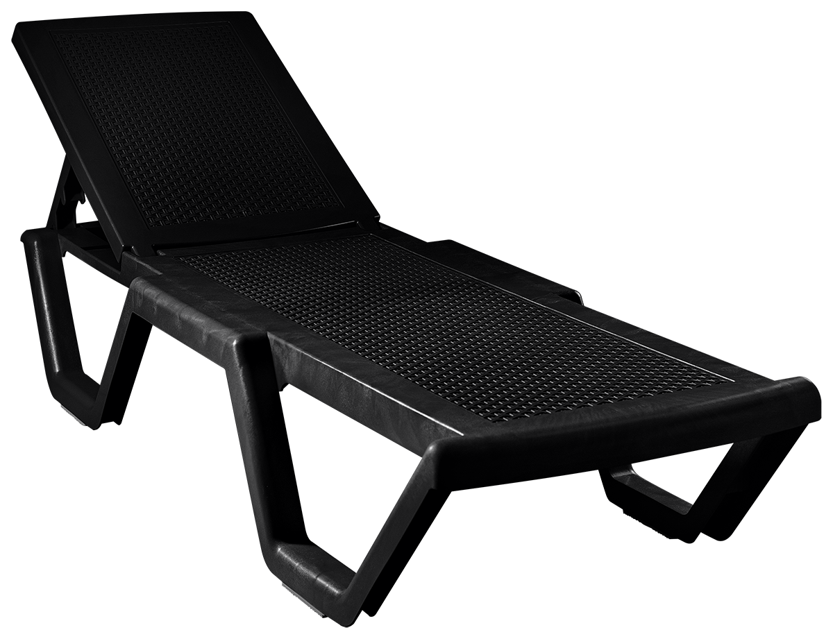 Изображение товара Шезлонг Элластик-Пласт Атлант ЭП 032262 для отдыха на улице 186 см