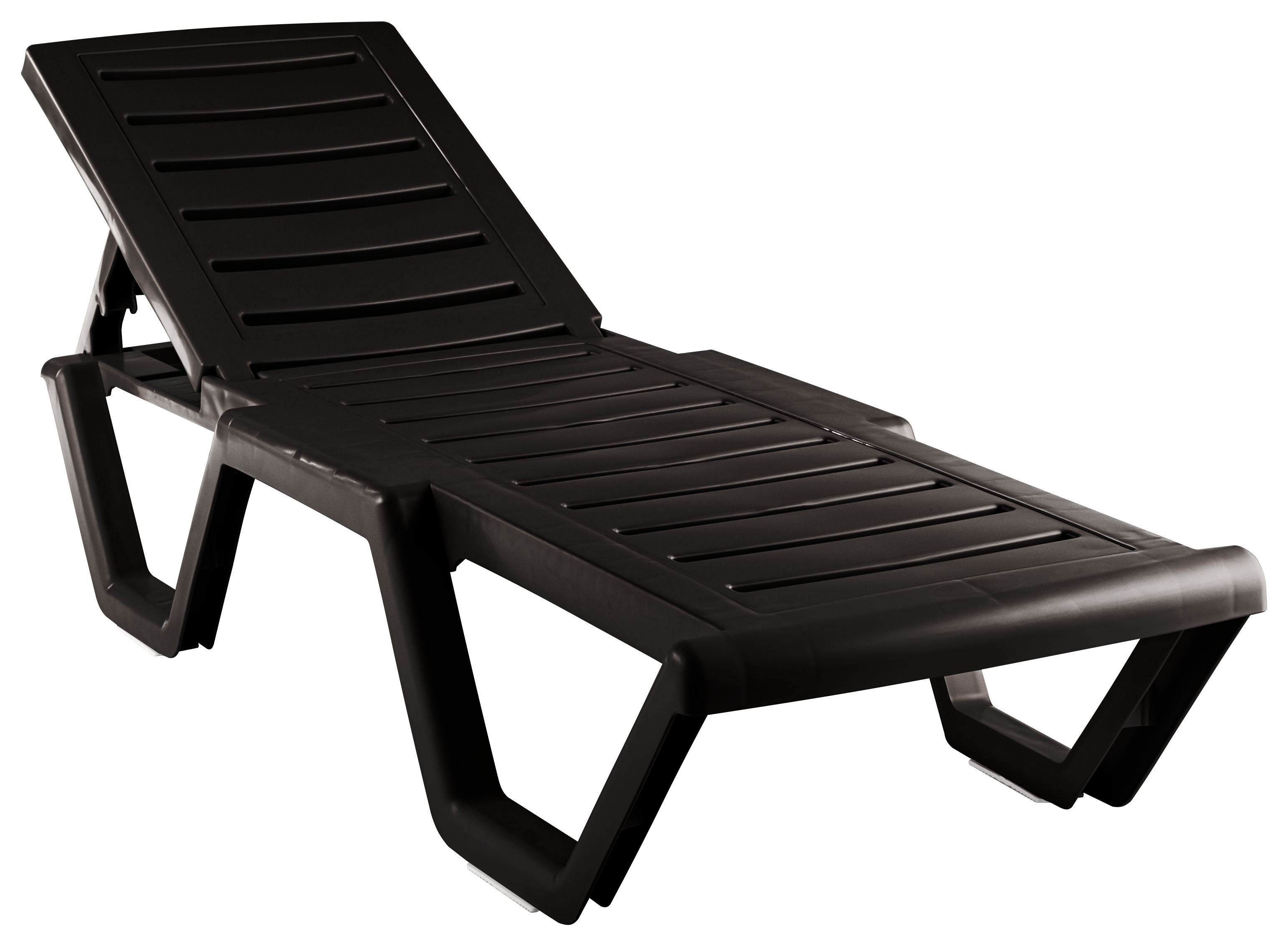 Изображение товара Шезлонг Элластик-Пласт Атлант 186см Темно-коричневый