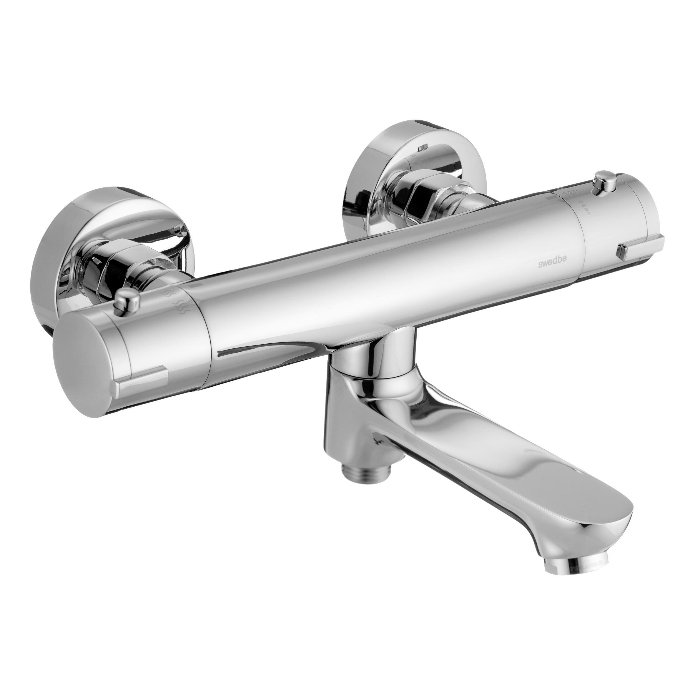 Изображение товара Смеситель для ванны Swedbe Hermes 9045 термостат цвет хром