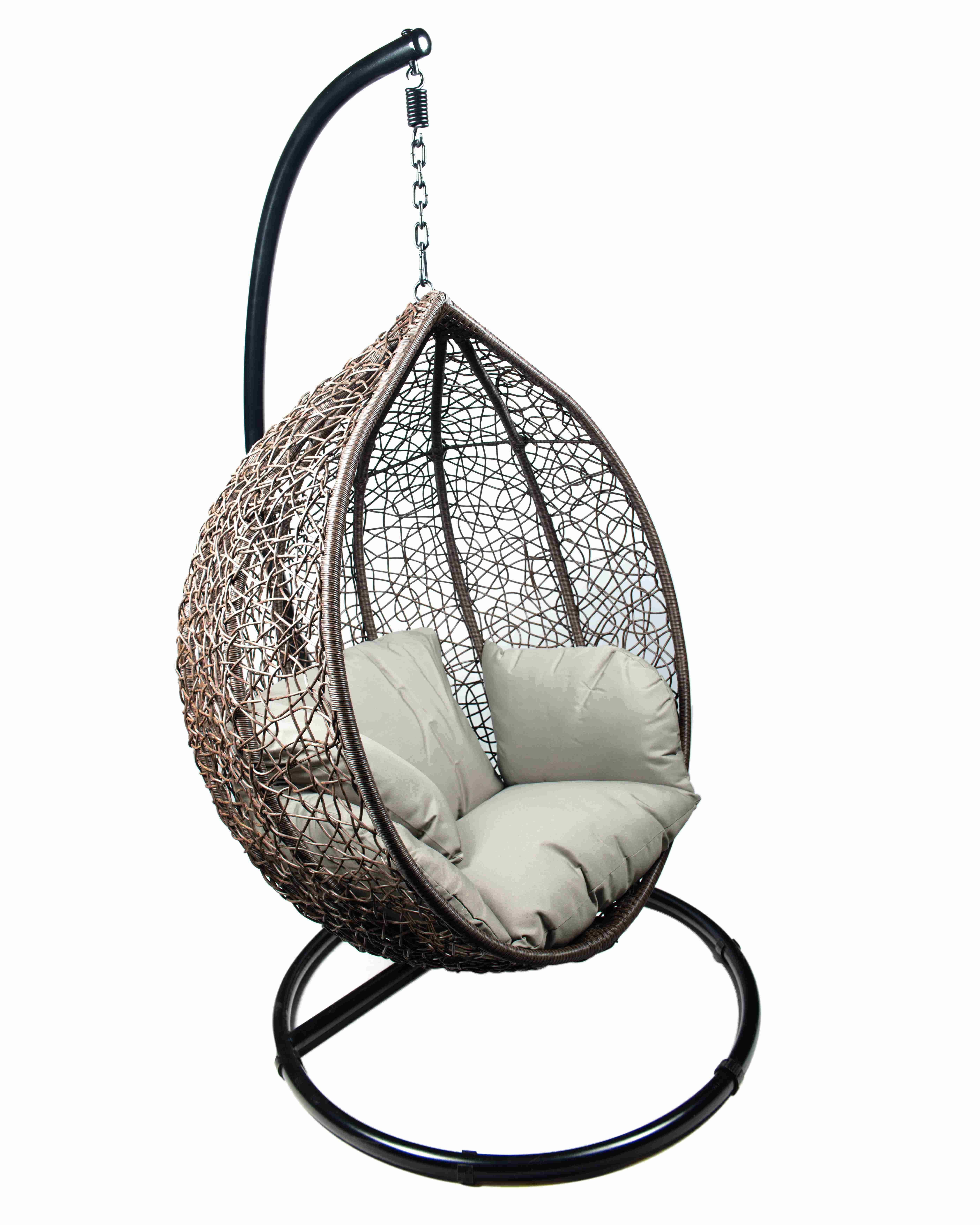 Изображение товара Кресло подвесное Foodatlas E8011 Кокос Ротанг искусственный ротанг светло-коричневый