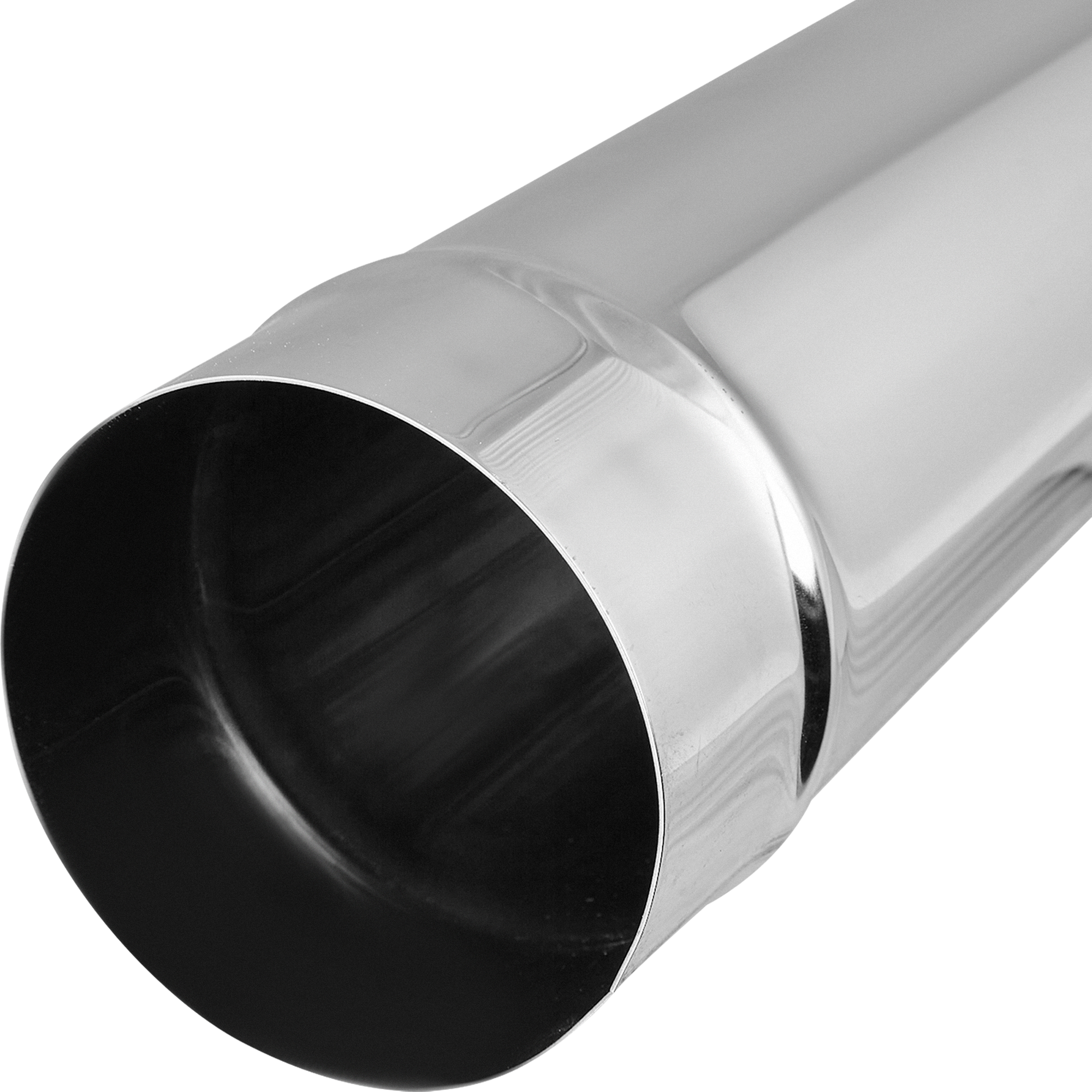 Изображение товара Дымоход Corax 1 м 115 мм нержавеющая сталь для твердого топлива