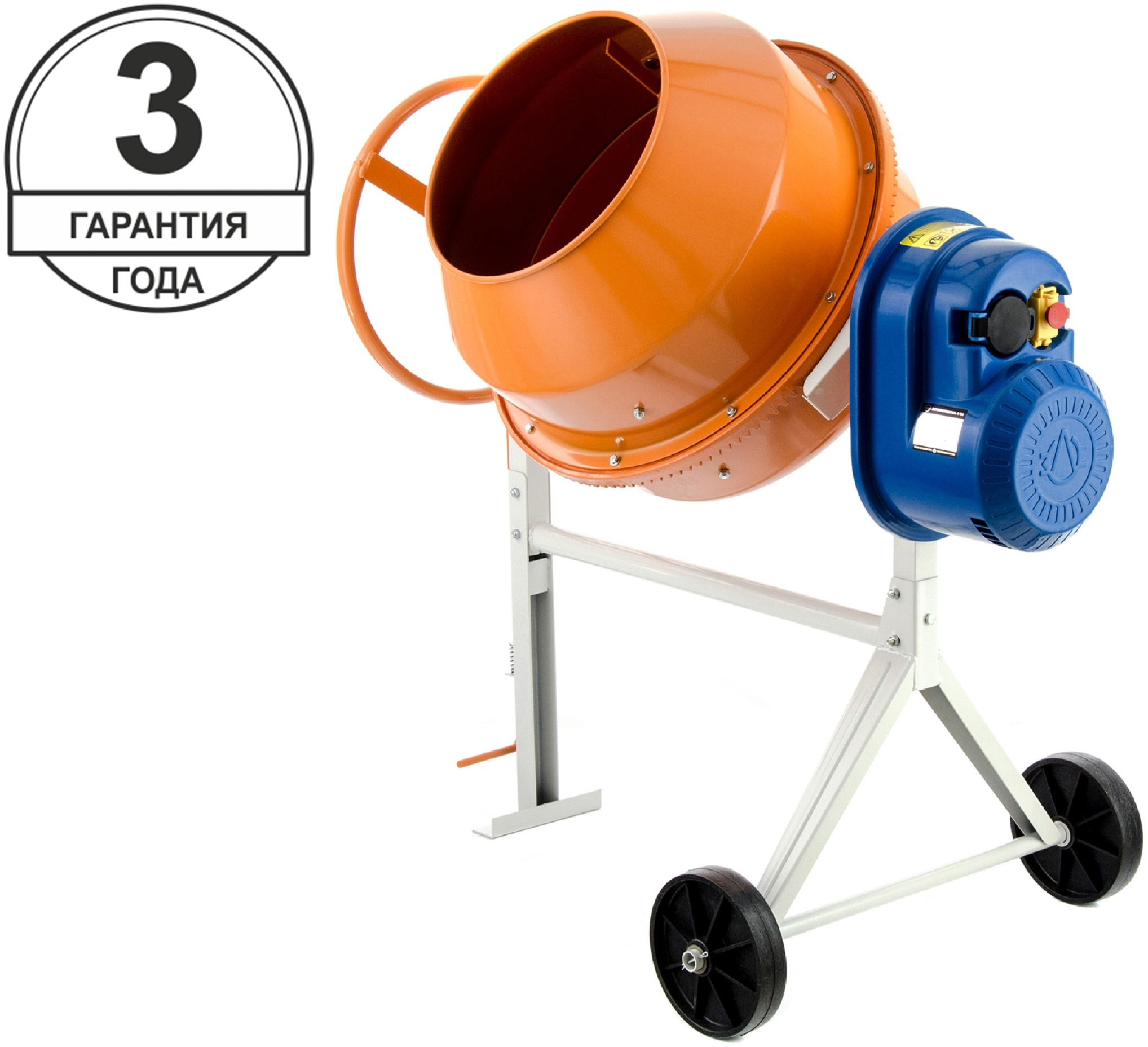 Изображение товара Электрический бетоносмеситель DENZEL B-125 130 л для строительных работ Изображение товара Электрический бетоносмеситель DENZEL B-125 130 л для строительных работ