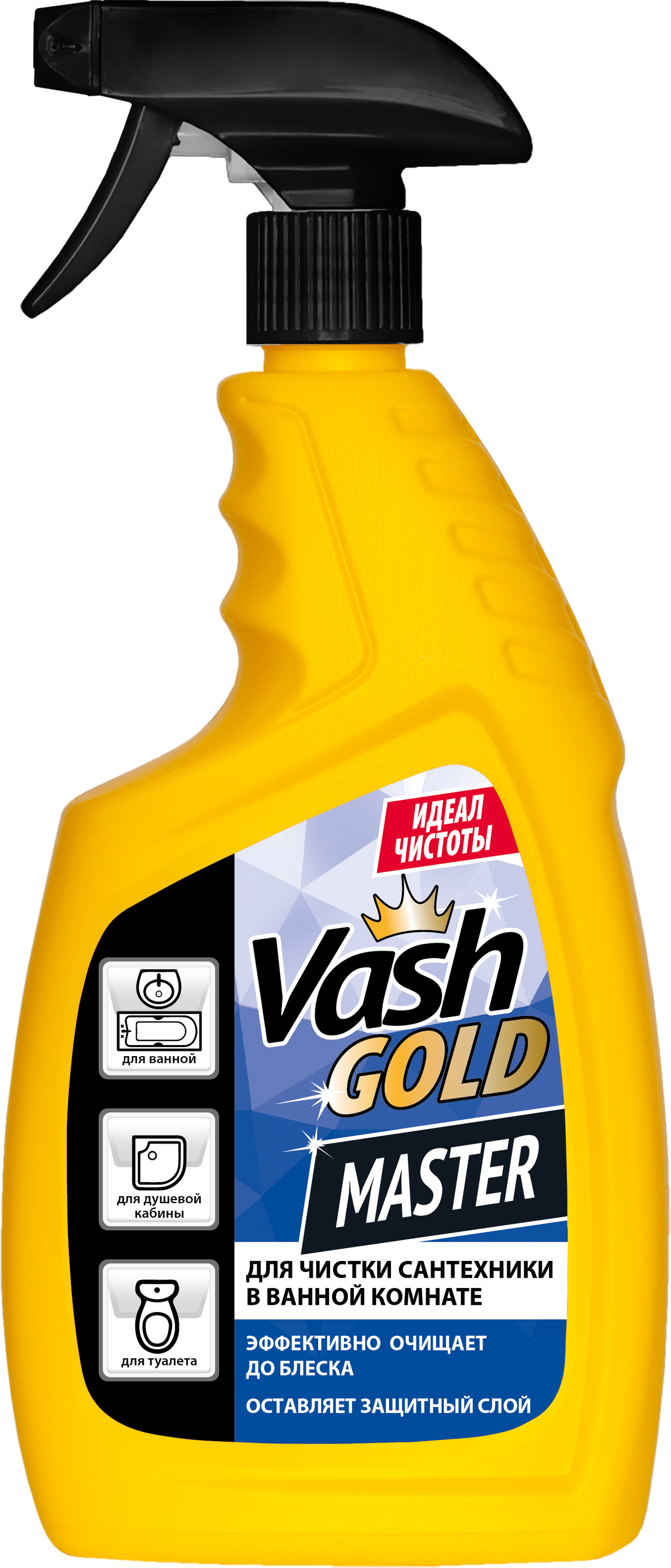 Изображение товара Средство для чистки сантехники Vash Gold 750 мл