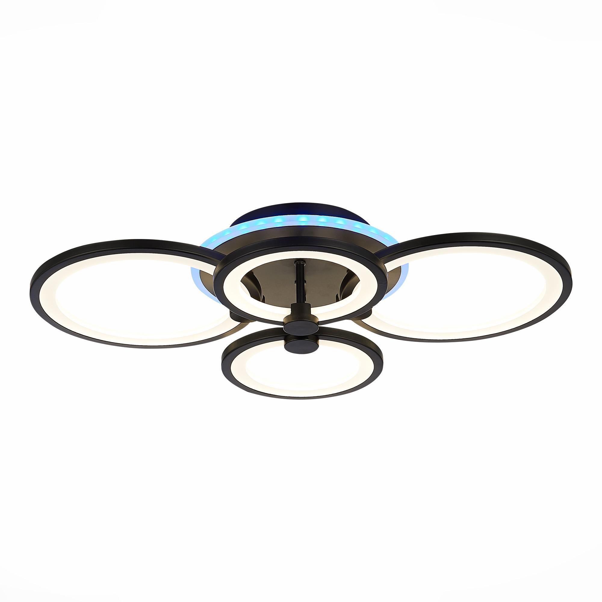 Изображение товара Люстра потолочная светодиодная EVOLED LETO RGB 16 м² современная дизайнерская техника