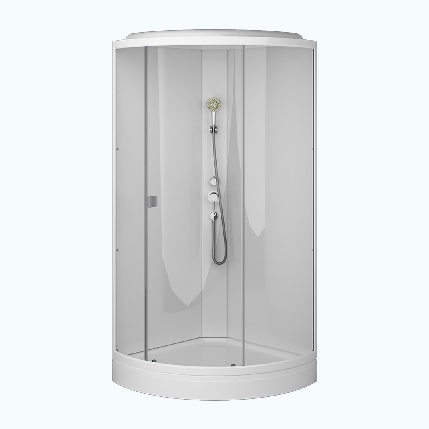 Изображение товара Душевая кабина AM.PM 90x90 см низкий поддон