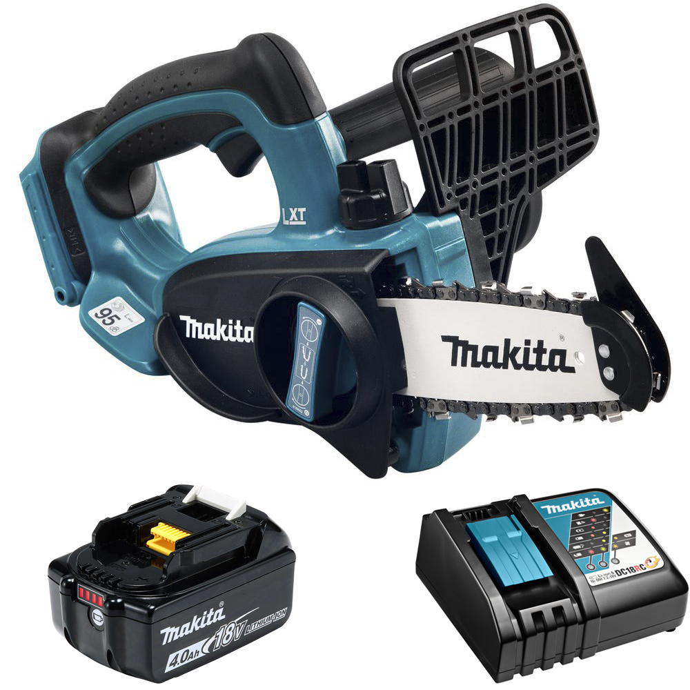 Изображение товара Аккумуляторная цепная пила Makita DUC122RM 18 В 11.5 см с комплектом