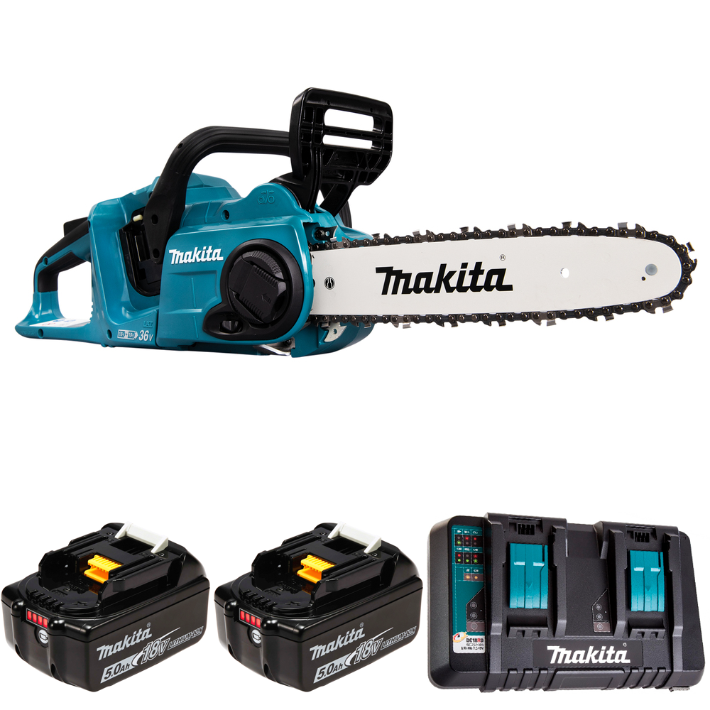 Изображение товара Аккумуляторная цепная пила Makita DUC303 36 В 30 см с АКБ и ЗУ