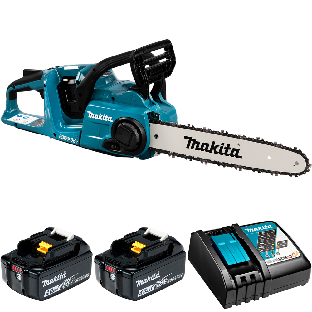 Изображение товара Аккумуляторная цепная пила Makita DUC353 36 В 35 см бесщёточный двигатель