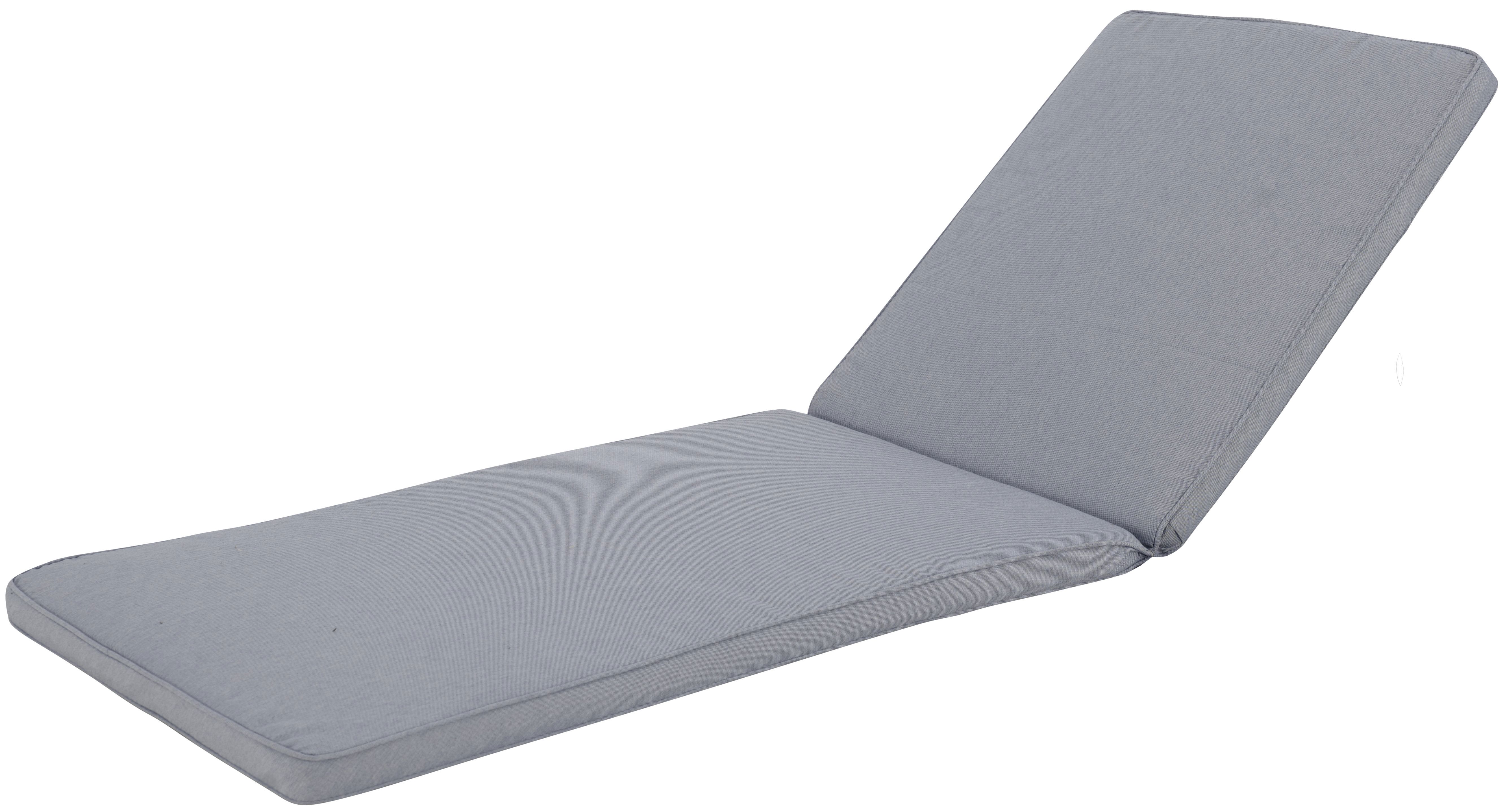 Изображение товара Подушка для шезлонга Naterial Reseat 190x65 см синяя с переработанным материалом