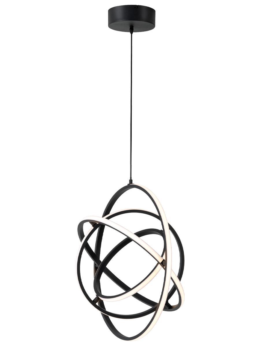 Изображение товара Светильник подвесной светодиодный EGLO RETORNIO 39893 теплый белый свет цвет черный