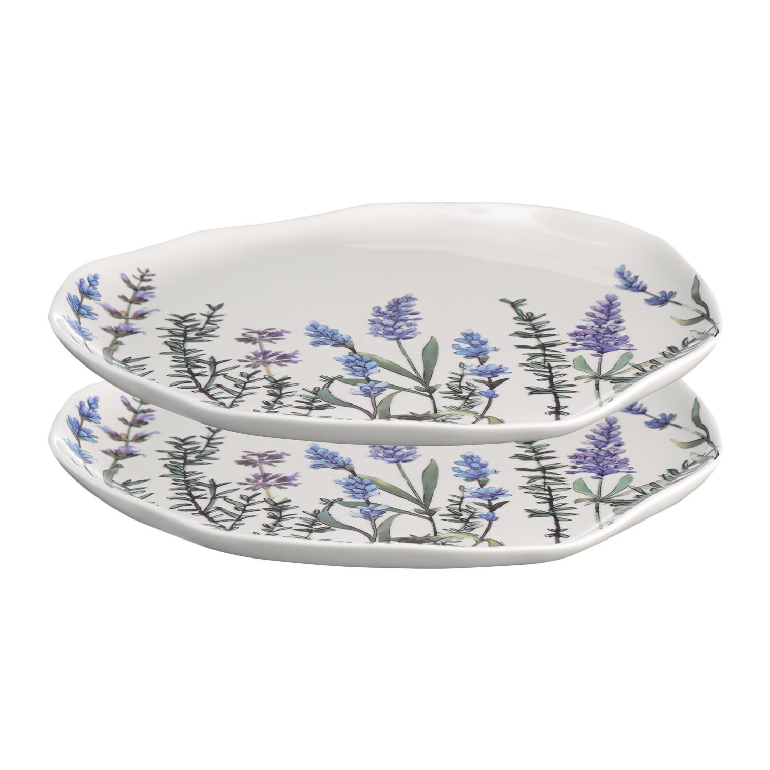 Изображение товара Тарелка круглая 26 см LIBERTY JONES Floral фарфор белый