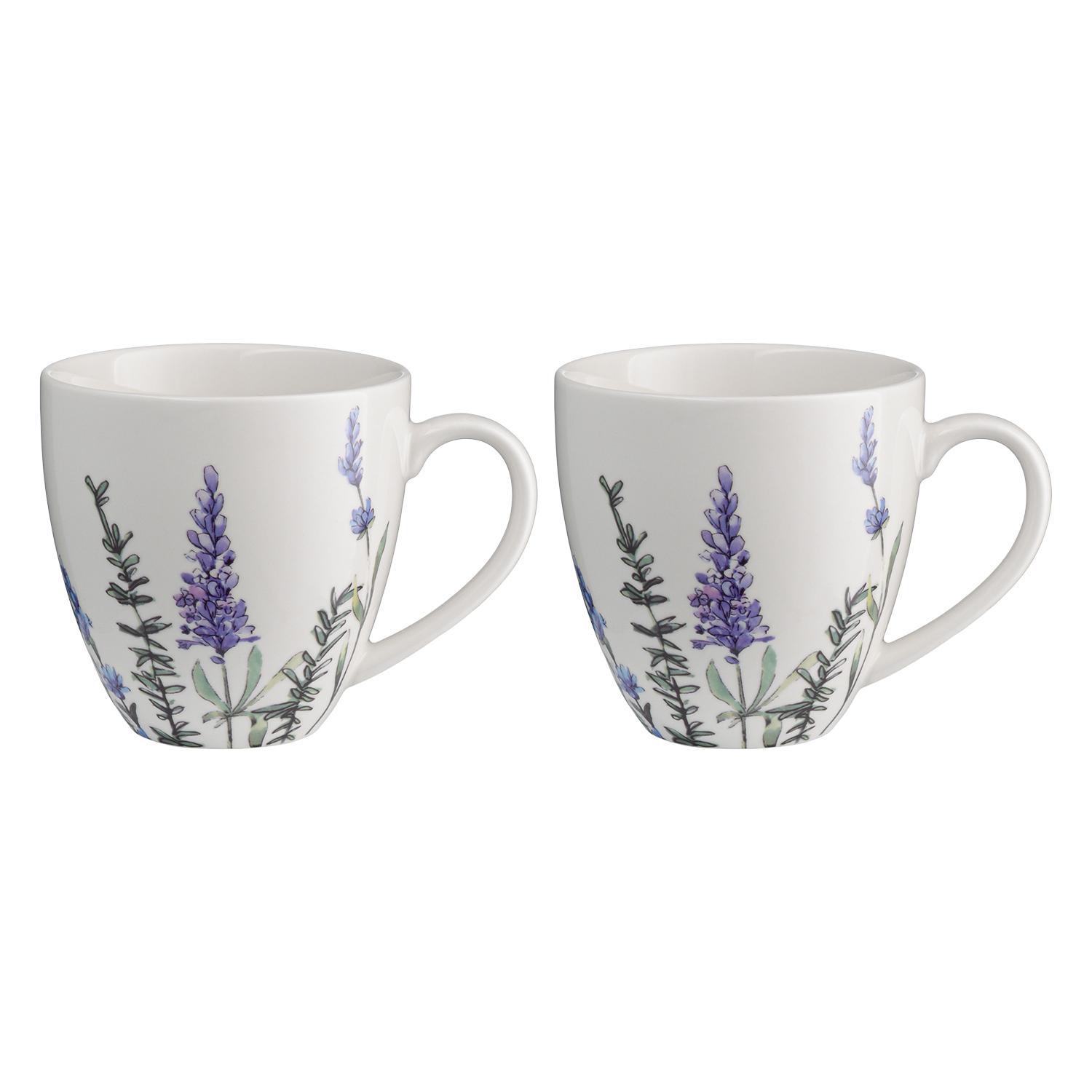 Изображение товара Набор кружек 2 шт 325 мл LIBERTY JONES Floral фарфор белый Синий подарок