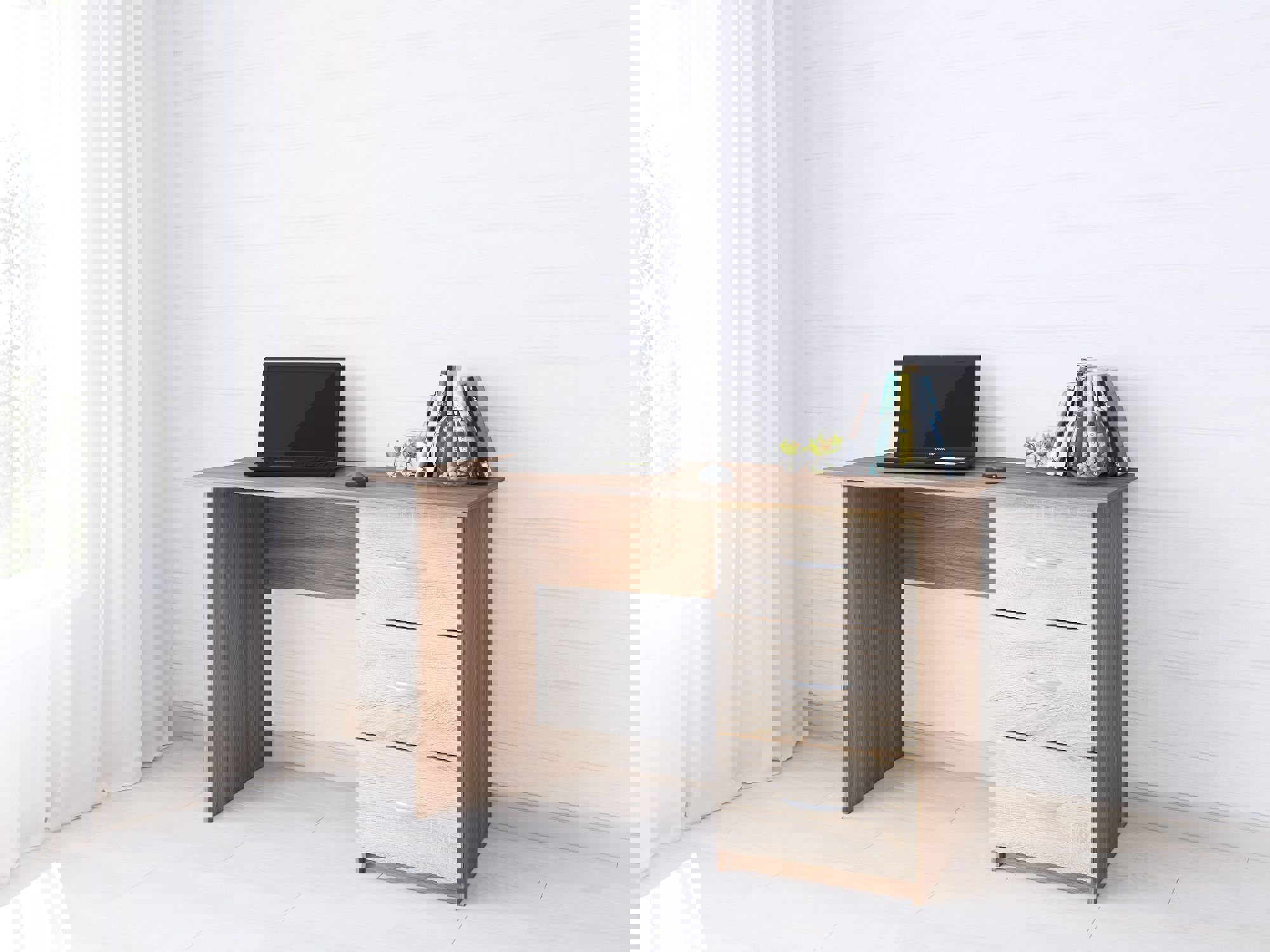 Изображение товара Стол ТЭКС Сити-1 120x75x60 см ЛДСП дуб сонома