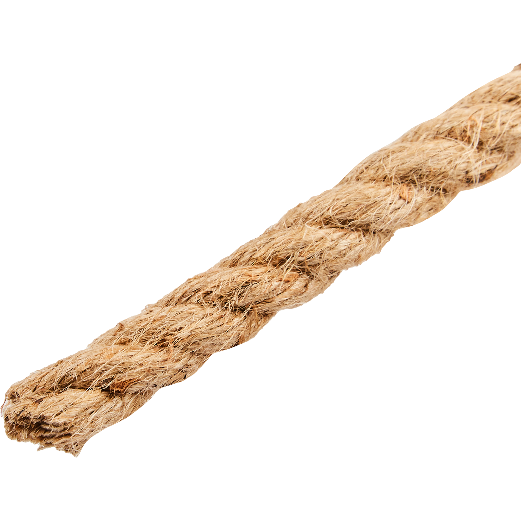 Веревка джут 14 мм цвет золотисто-коричневый, на отрез