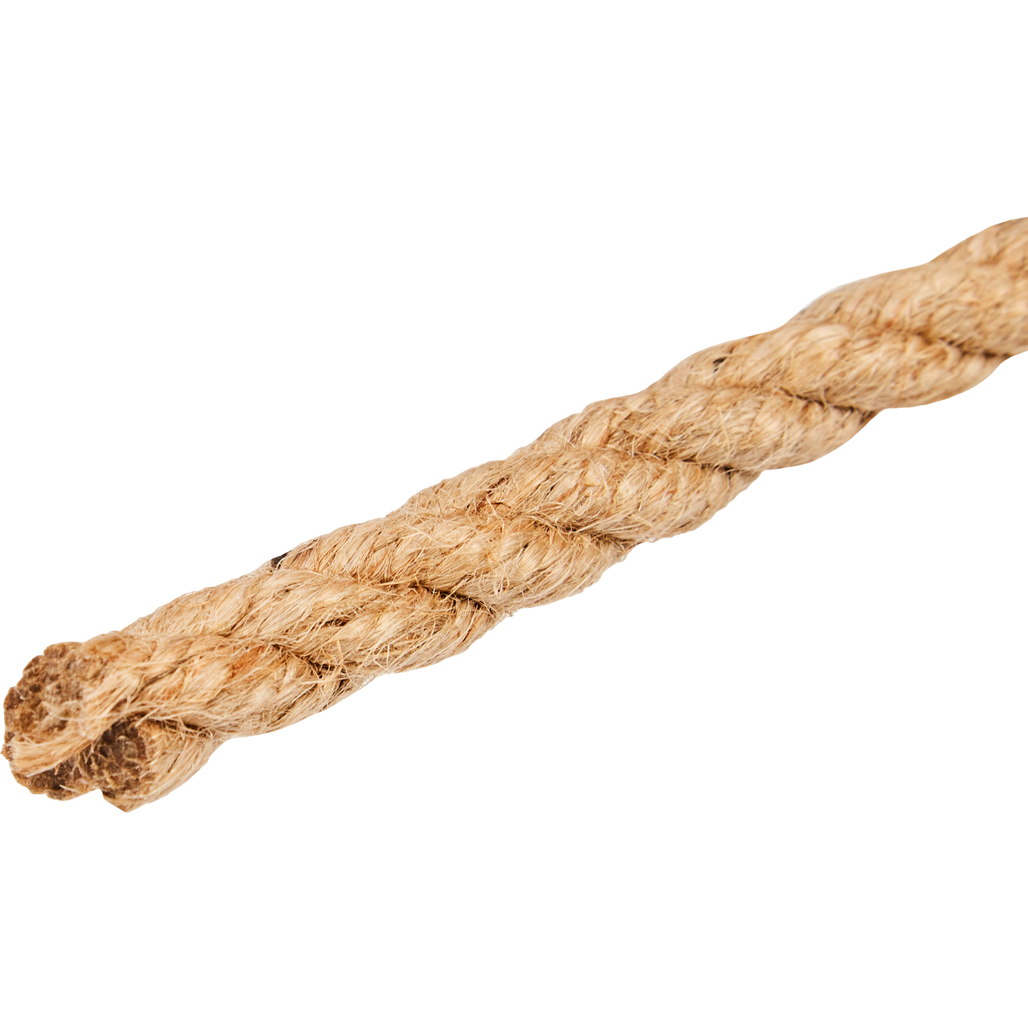 Веревка джут 12 мм цвет золотисто-коричневый, на отрез