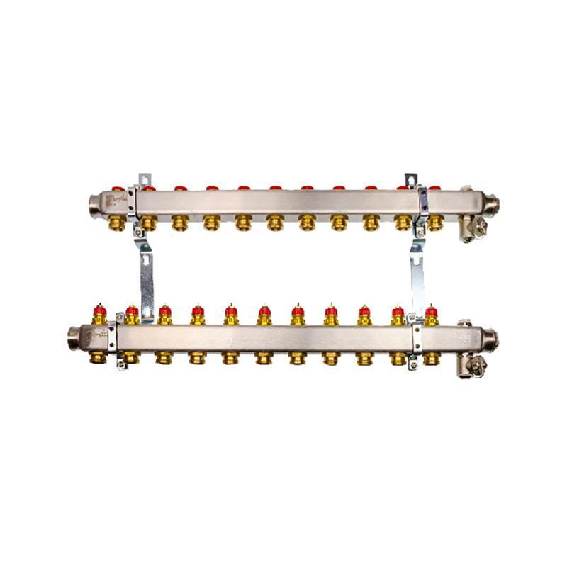 Изображение товара Комплект коллекторов Danfoss SSM-11 для 11 контуров отопления