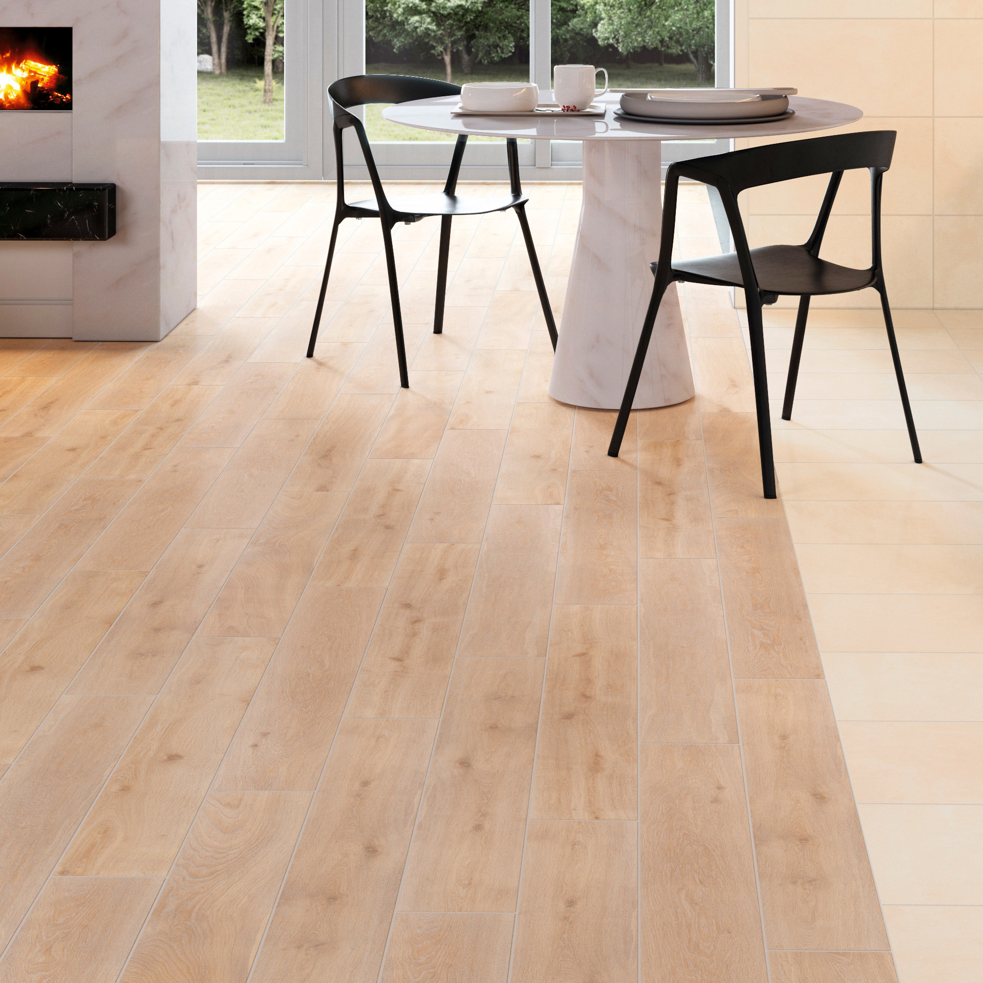 Изображение товара Керамогранит Cottage Roble 15x90 см для пола с эффектом дерева Испания