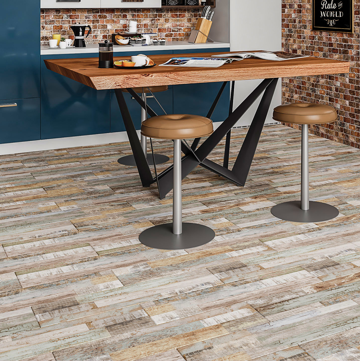 Изображение товара Керамогранит Progress Color Wood 80х20 см 1.6 м² матовый цвет бежевый