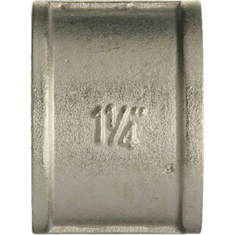 Изображение товара Муфта латунная резьбовая 1 1/4"x1 1/4" для водопроводных систем