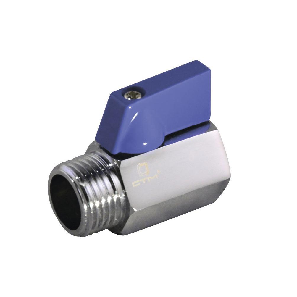 Изображение товара Кран шаровой СТМ 1/2" латунный с ручкой-флажком для воды Китай